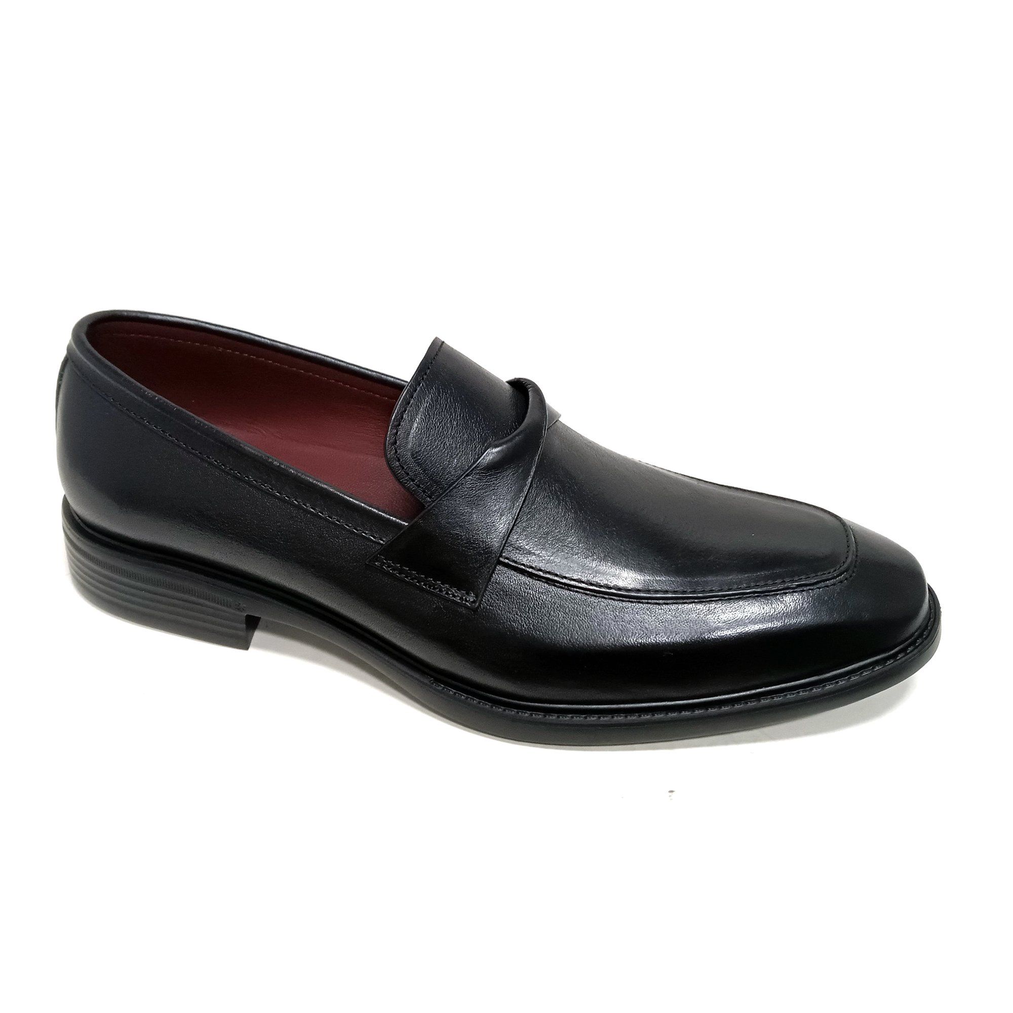 Giày Loafer Nam Đen 28MC.5