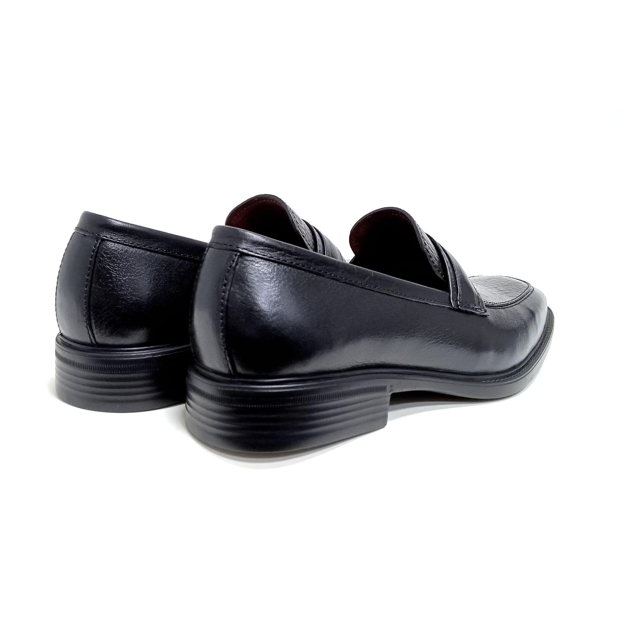 Giày Loafer Nam Đen 28MC.6