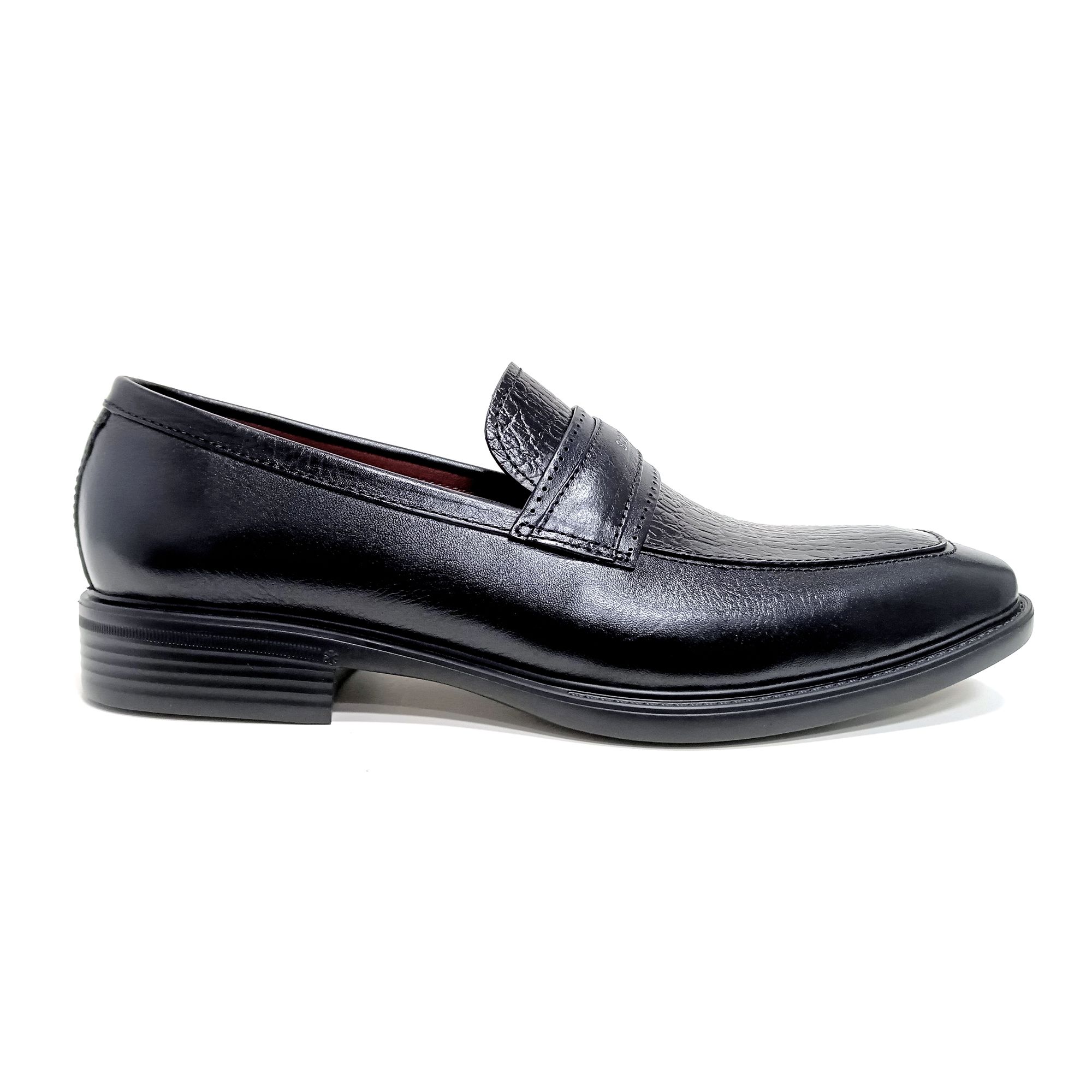Giày Loafer Nam Đen 28MC.6