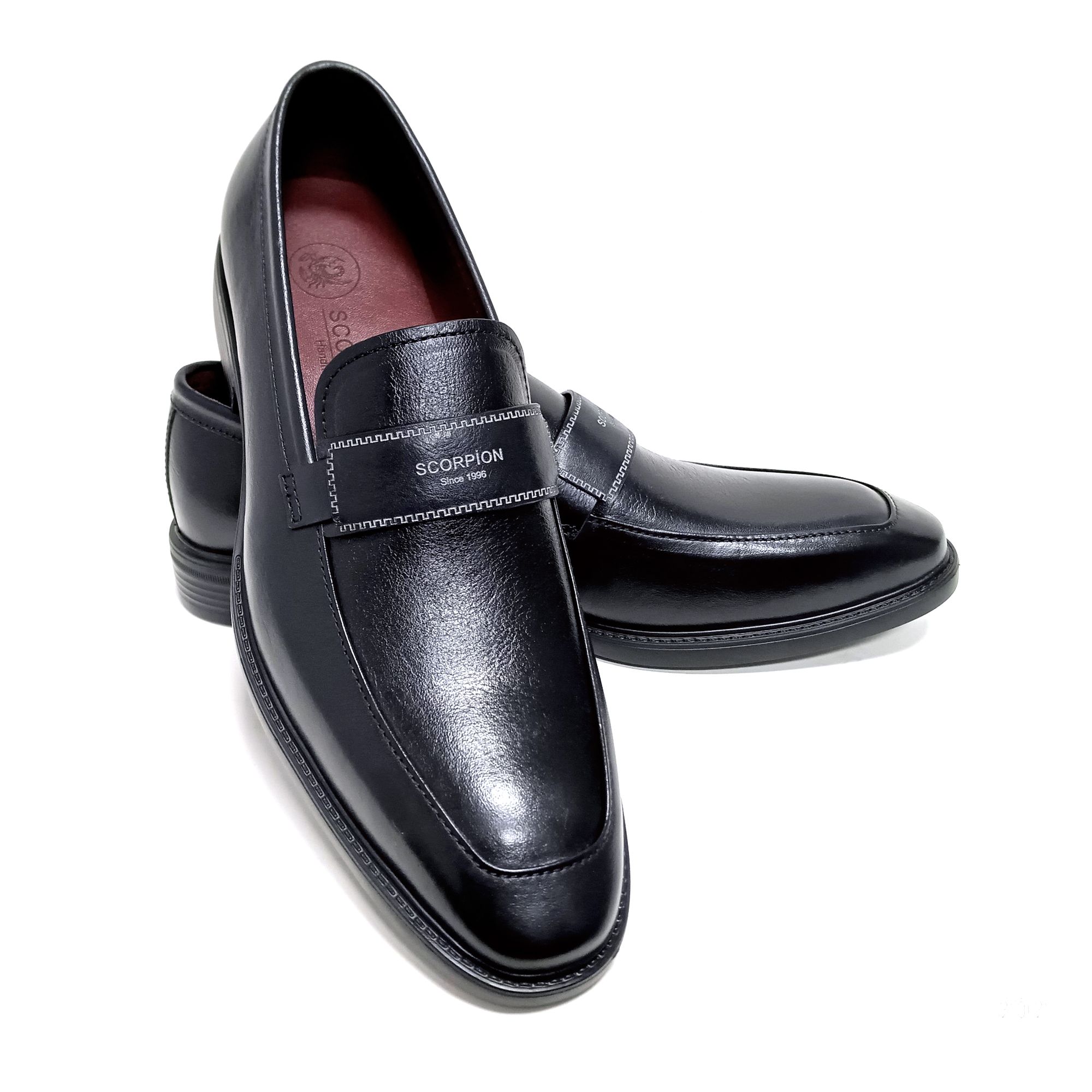 Giày Loafer Nam Đen 28MC.8