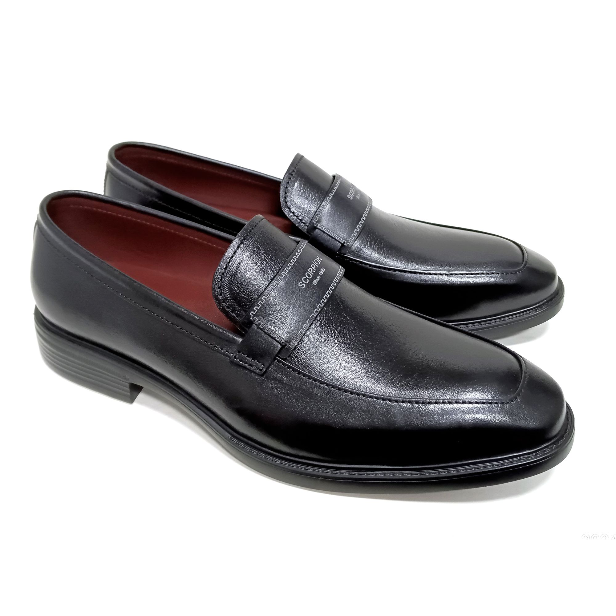Giày Loafer Nam Đen 28MC.8
