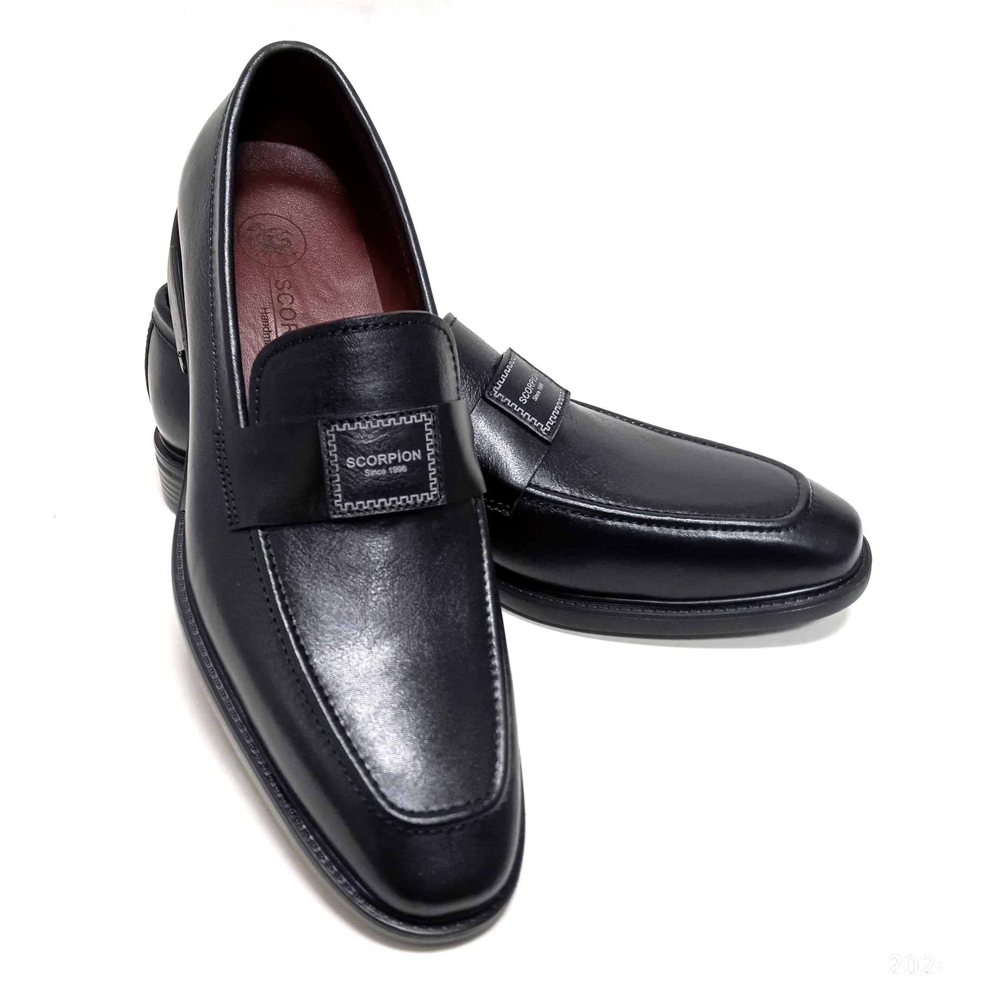 Giày Loafer Nam Đen 28MC.9