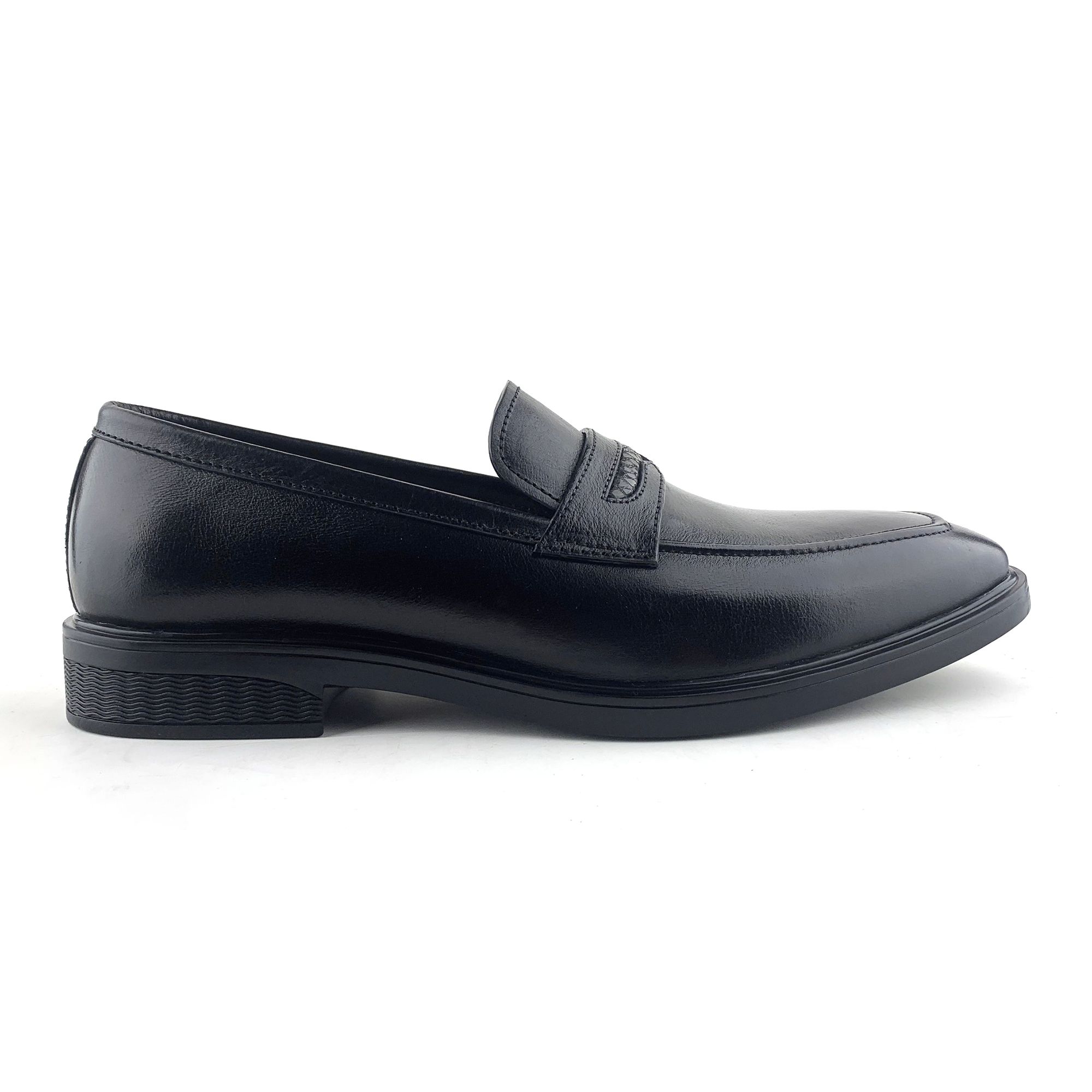 Giày Loafer Nam Đen 28MĐ.20