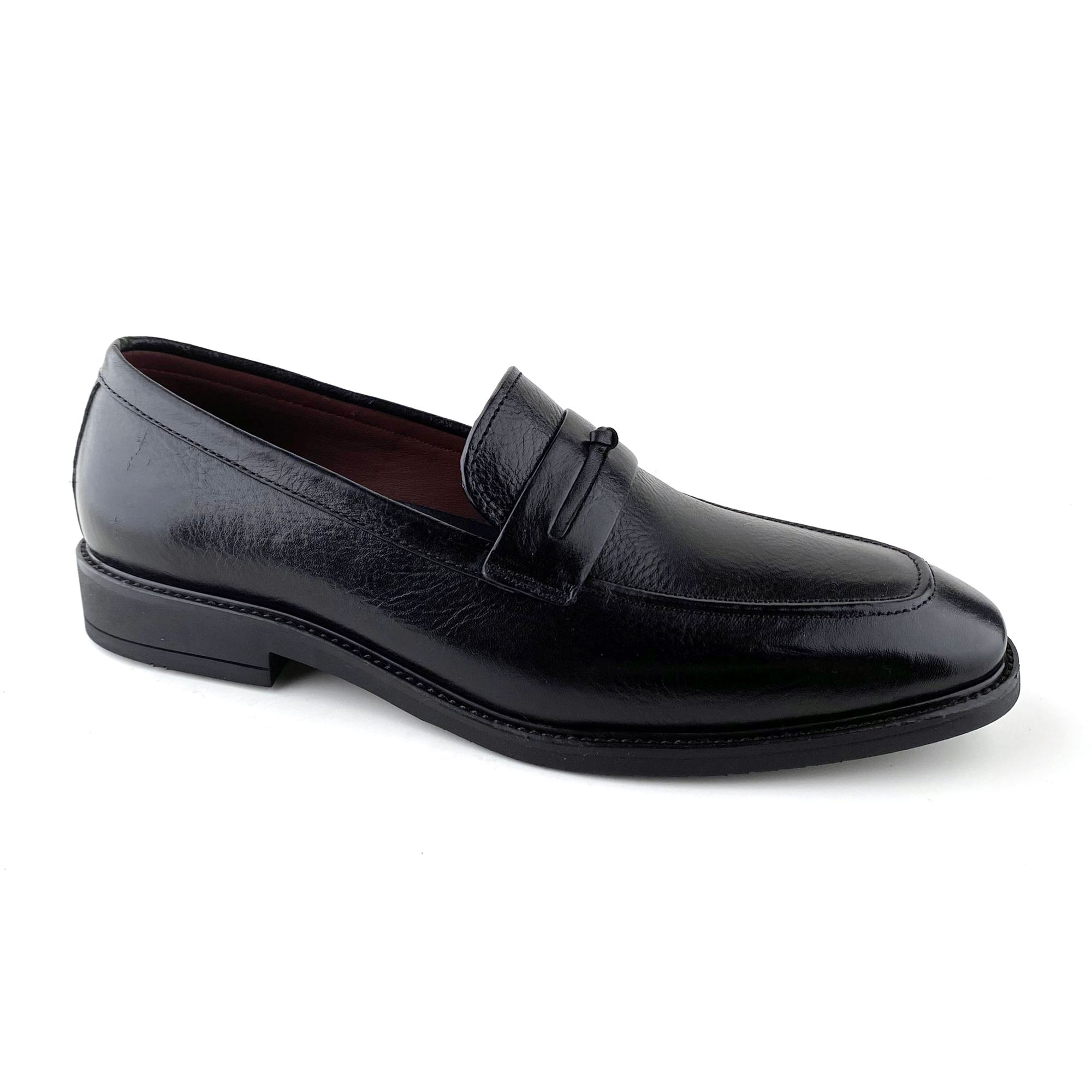 Giày Loafer Nam Đen 28MĐ.24