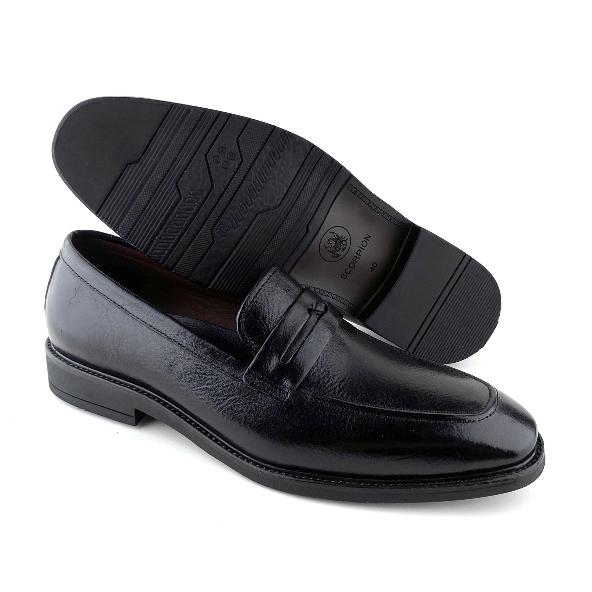 Giày Loafer Nam Đen 28MĐ.24