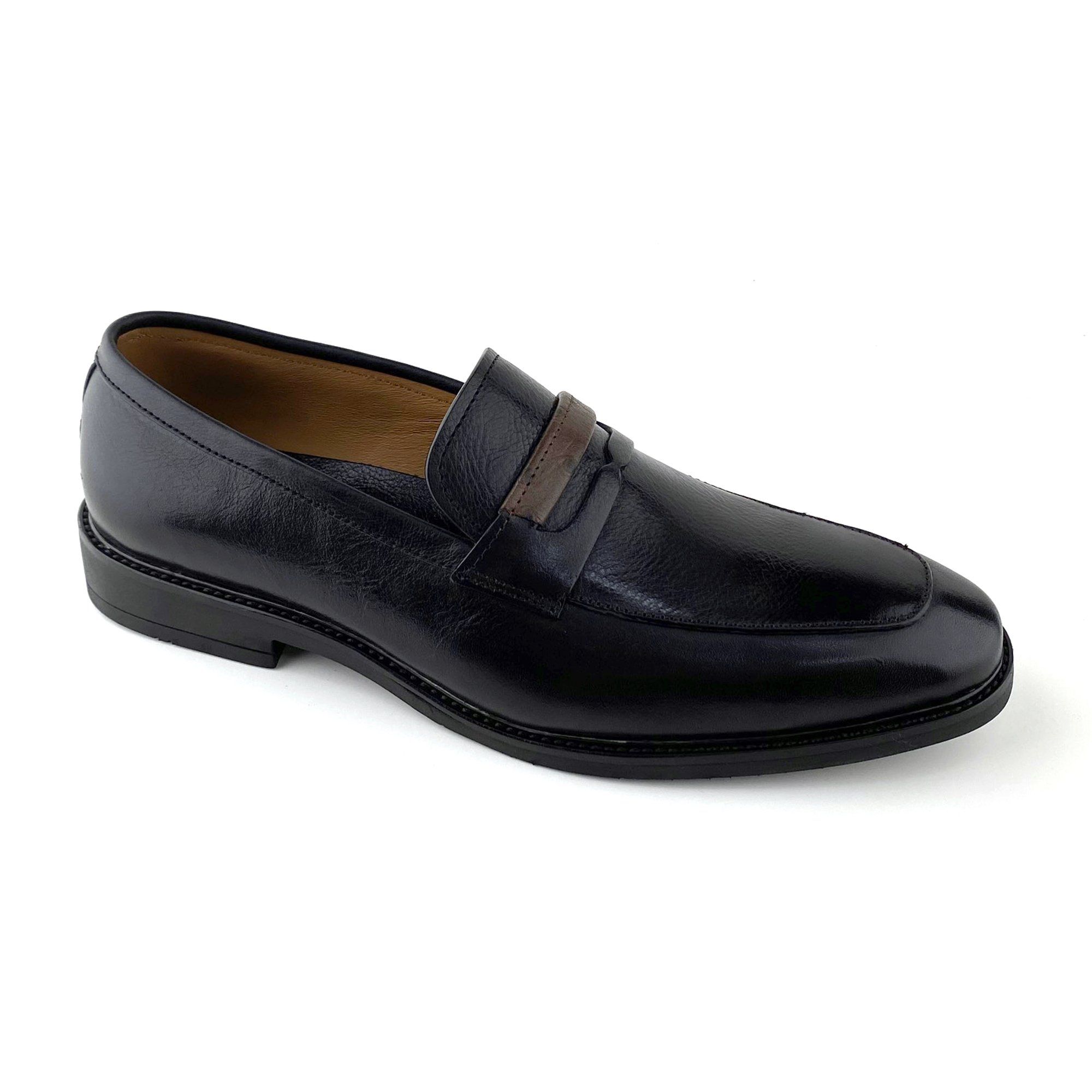 Giày Loafer Nam Đen 28MĐ.28