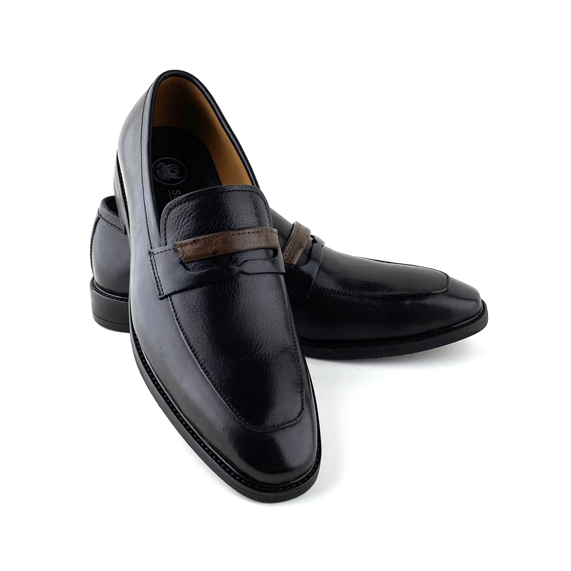 Giày Loafer Nam Đen 28MĐ.28
