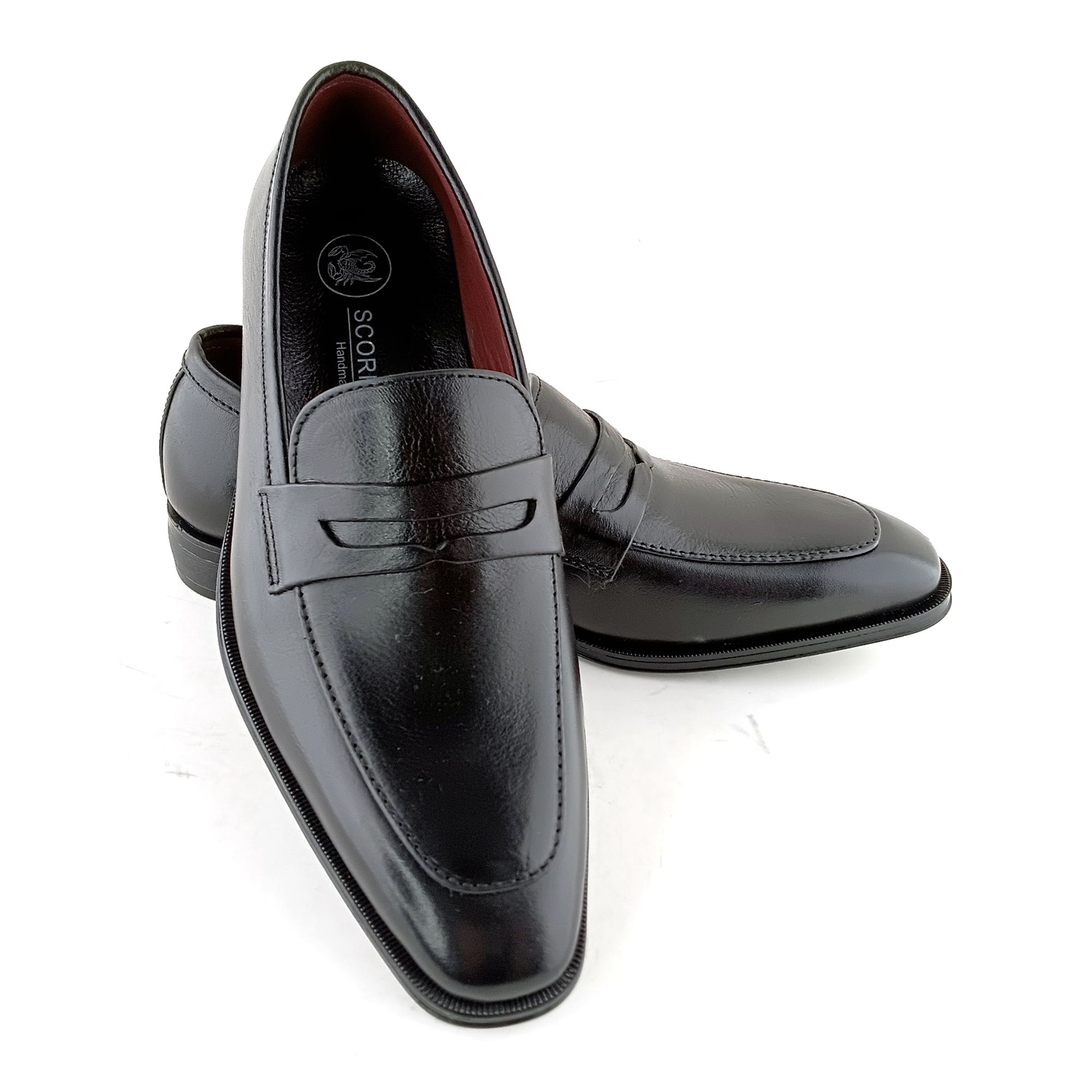 Giày Loafer Nam Đen 28MĐ.31