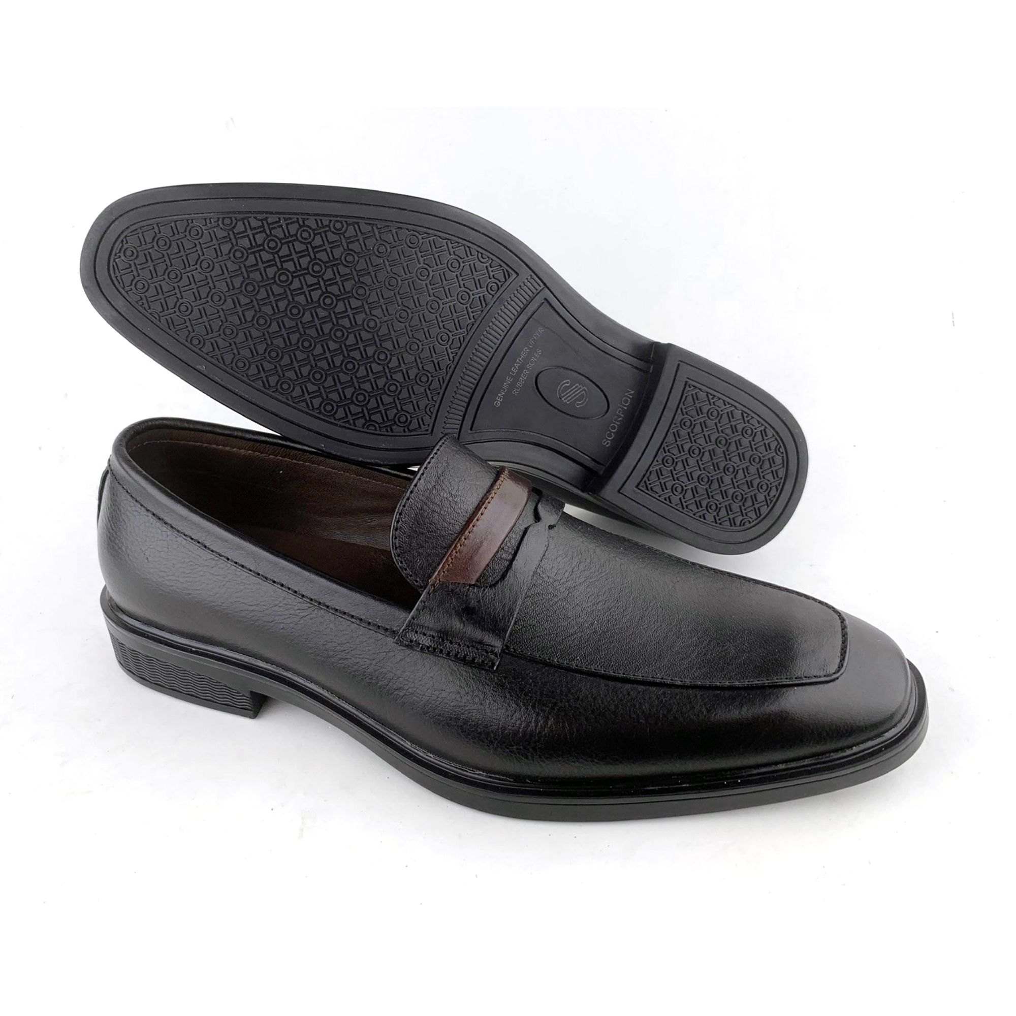 Giày Loafer Nam Đen 28MĐ.7