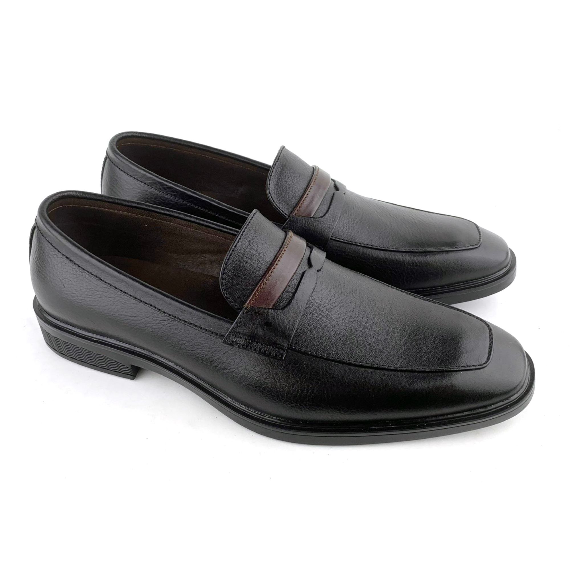 Giày Loafer Nam Đen 28MĐ.7