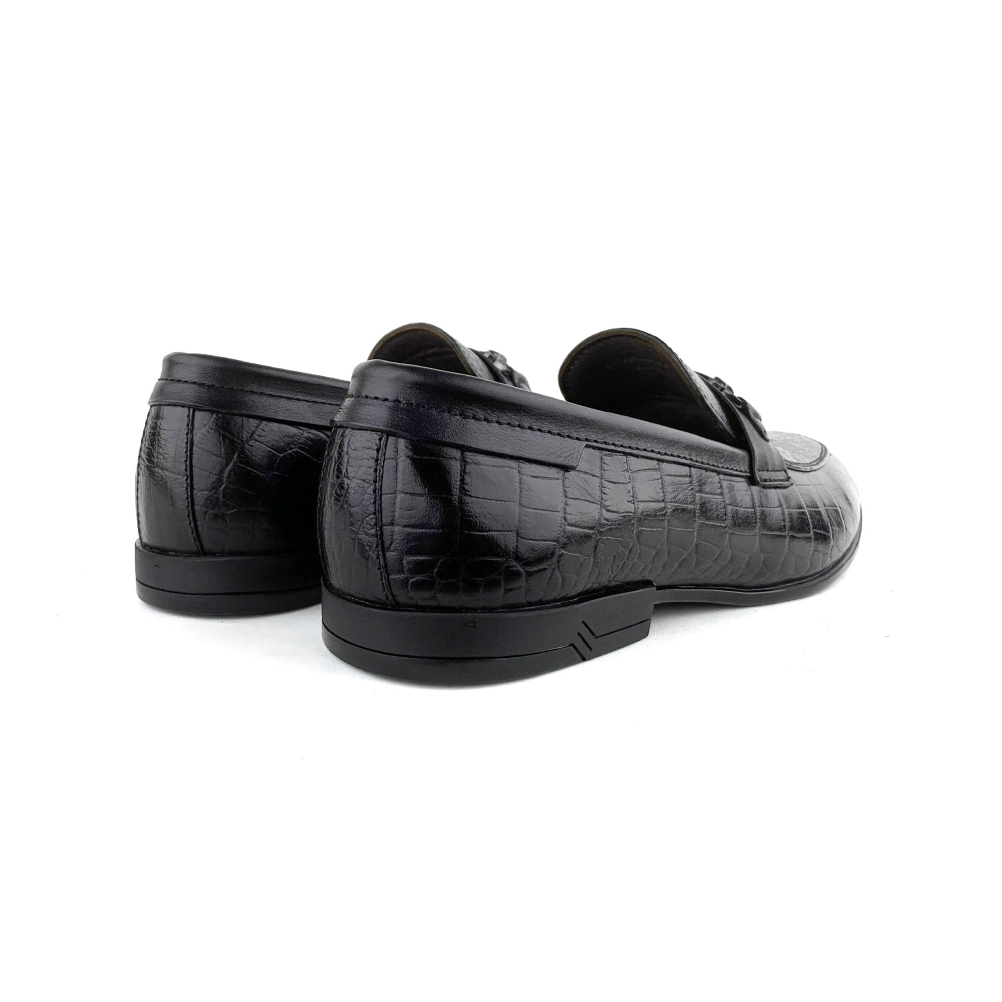 Giày Loafer Nam Đen 28MĐ.8
