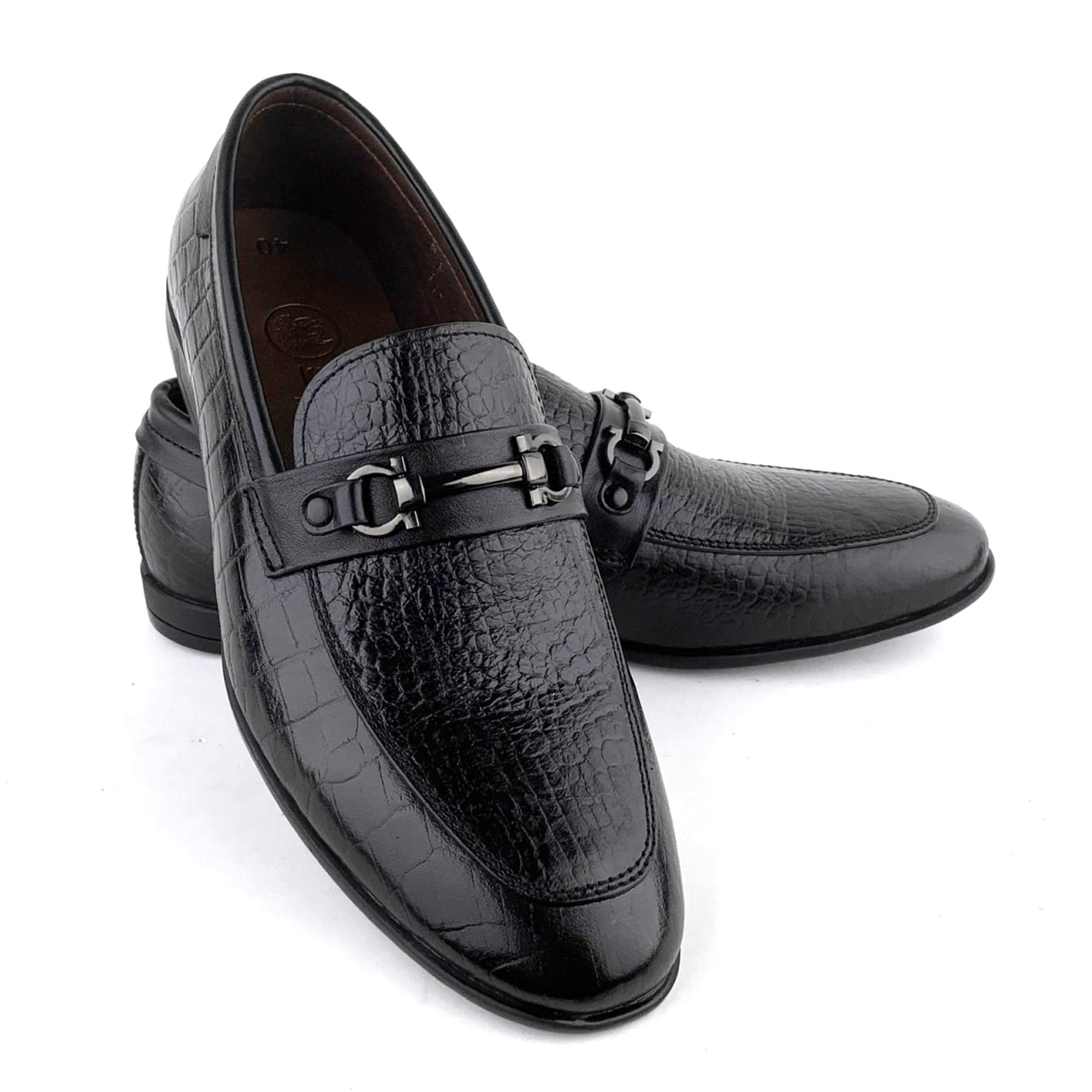 Giày Loafer Nam Đen 28MĐ.8