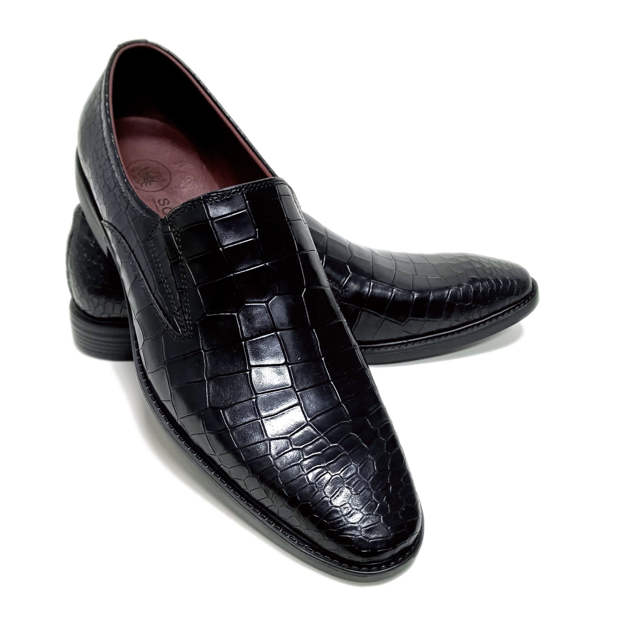 Giày Loafer Nam Đen 28ME.10
