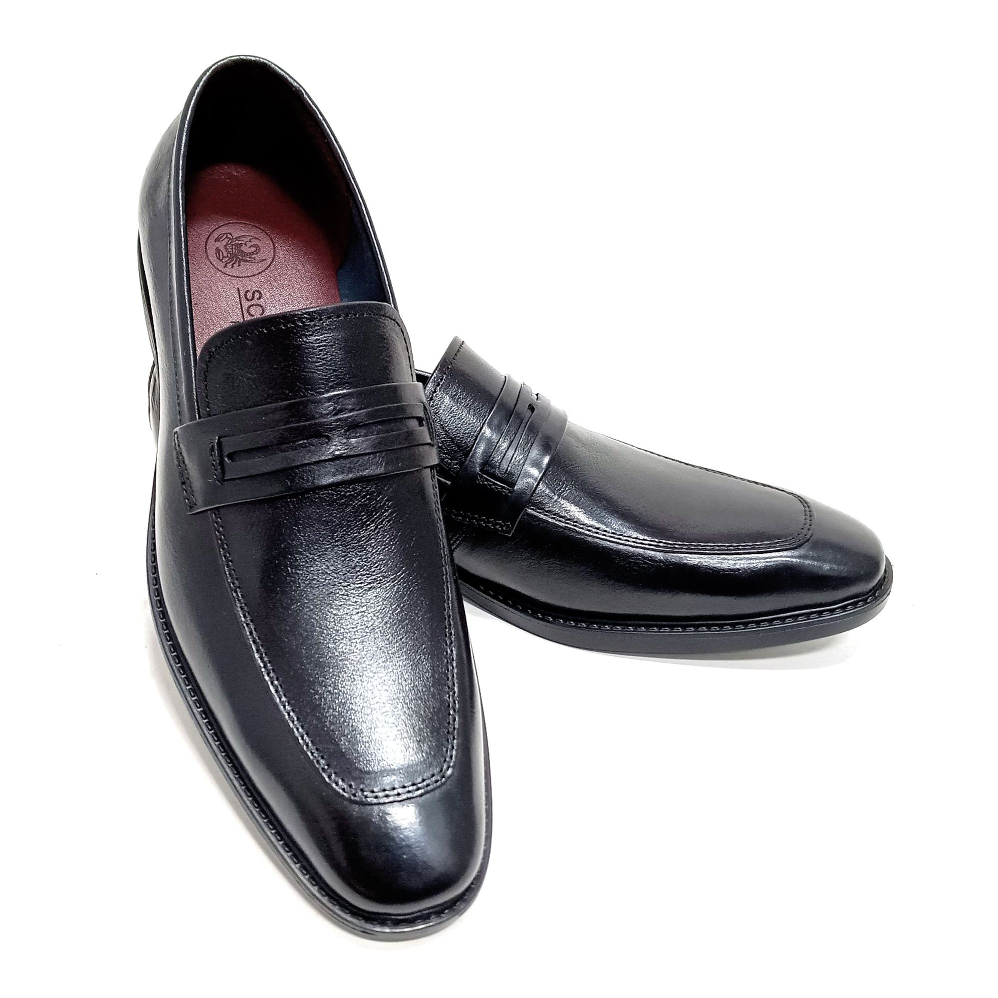 Giày Loafer Nam Đen 28ME.17