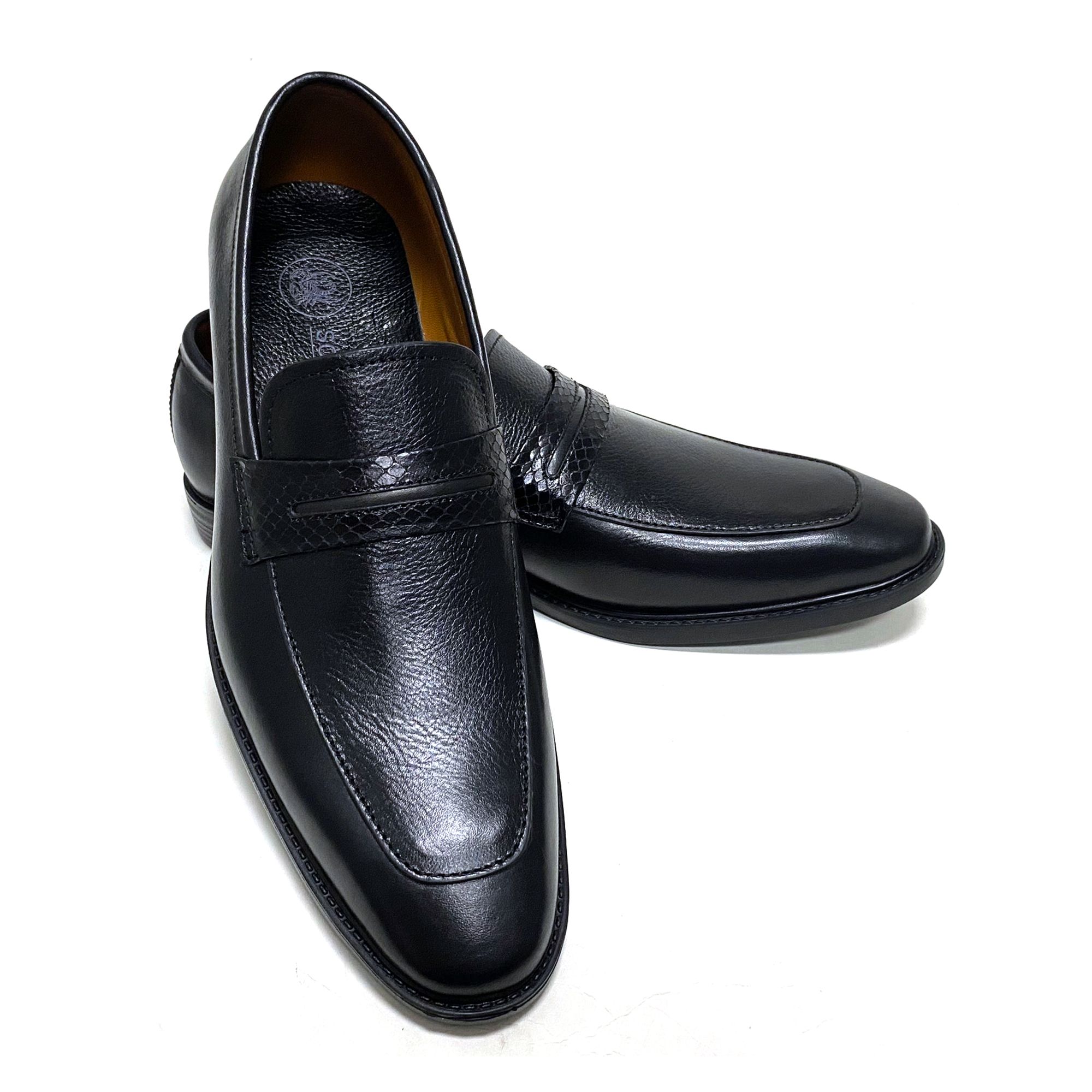 Giày Loafer Nam Đen 28ME.2