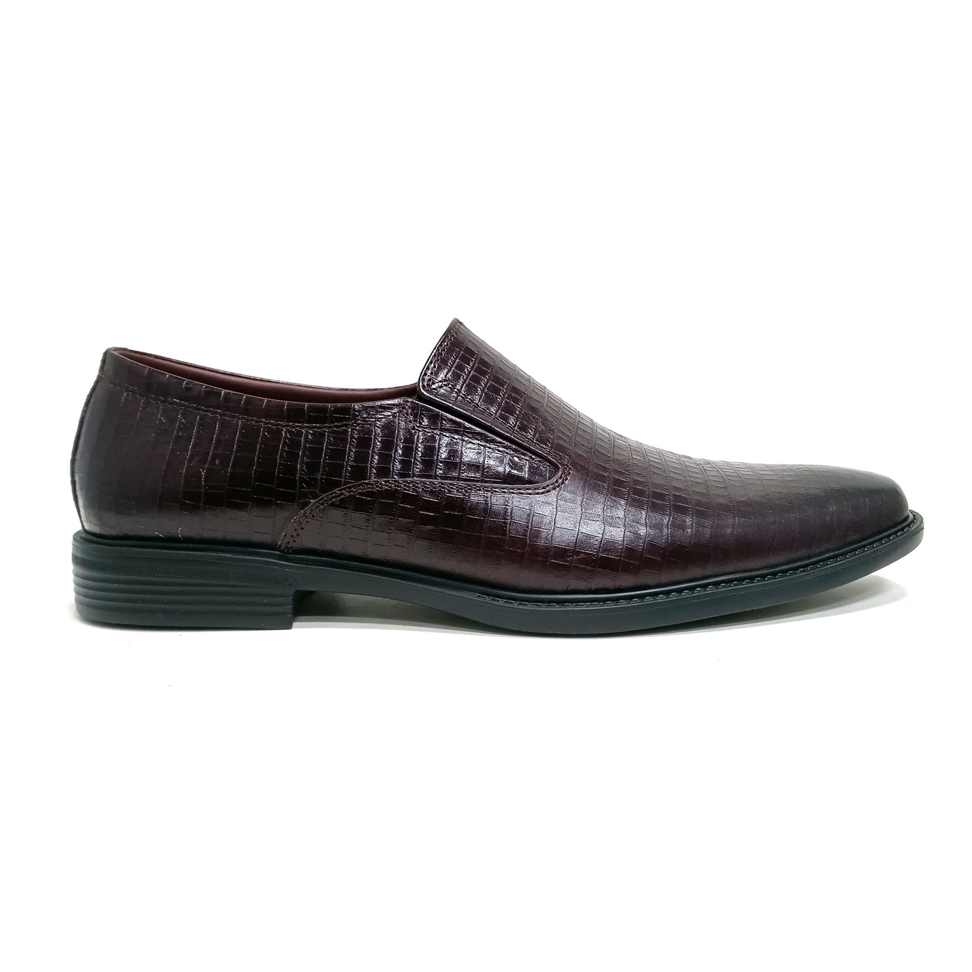 Giày Loafer Nam Đỏ Mận 28ME.21