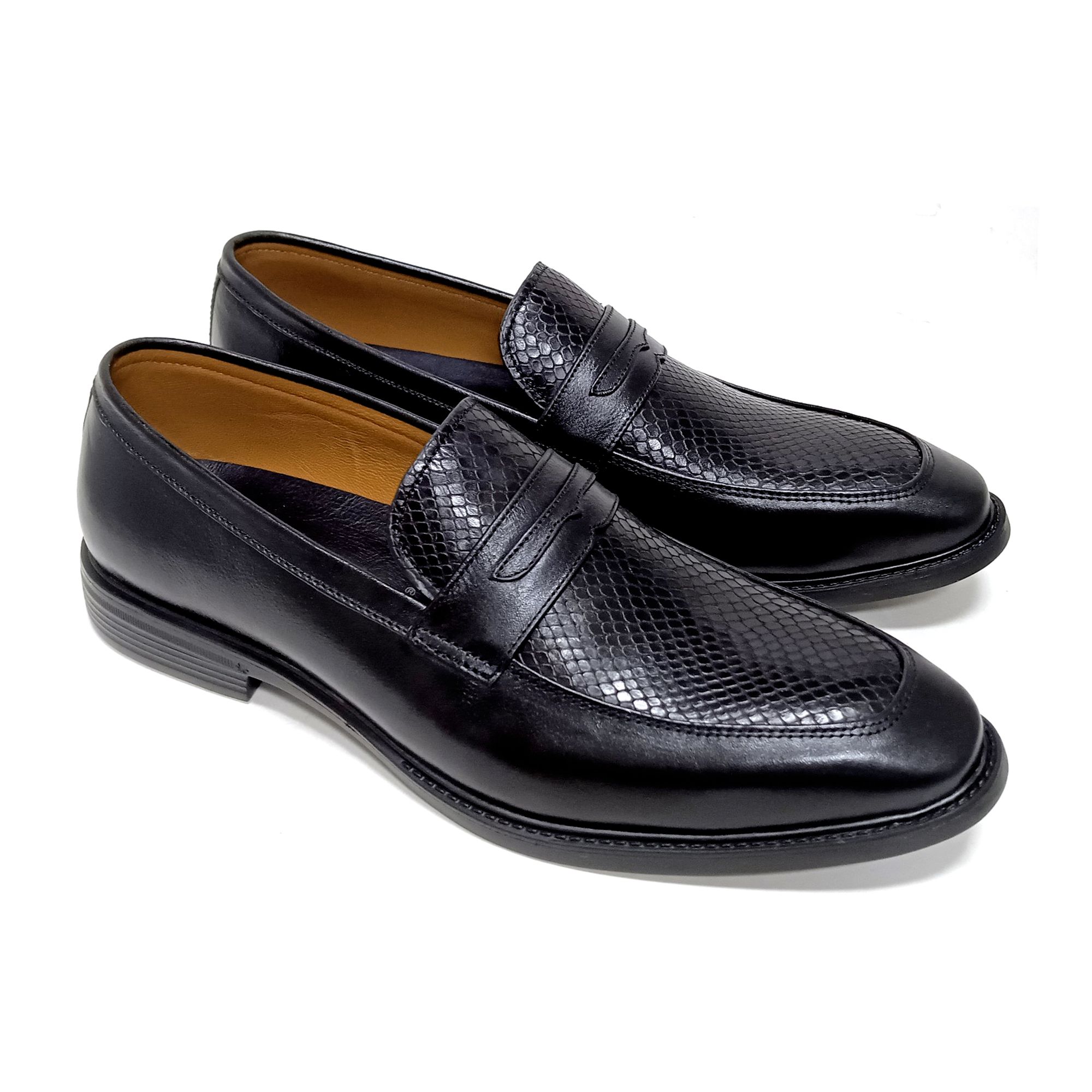 Giày Loafer Nam Đen 28ME.3