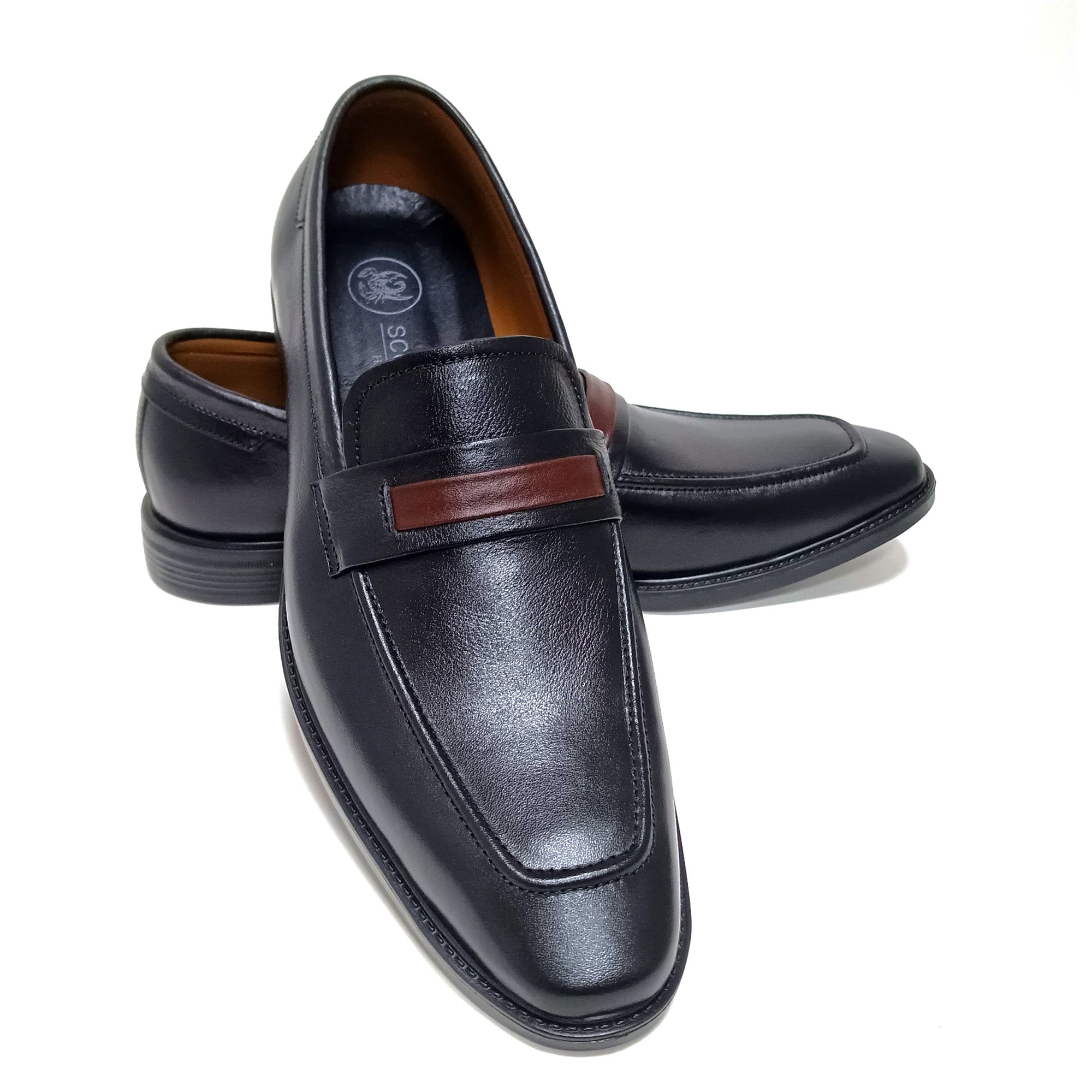 Giày Loafer Nam Đen 28ME.4