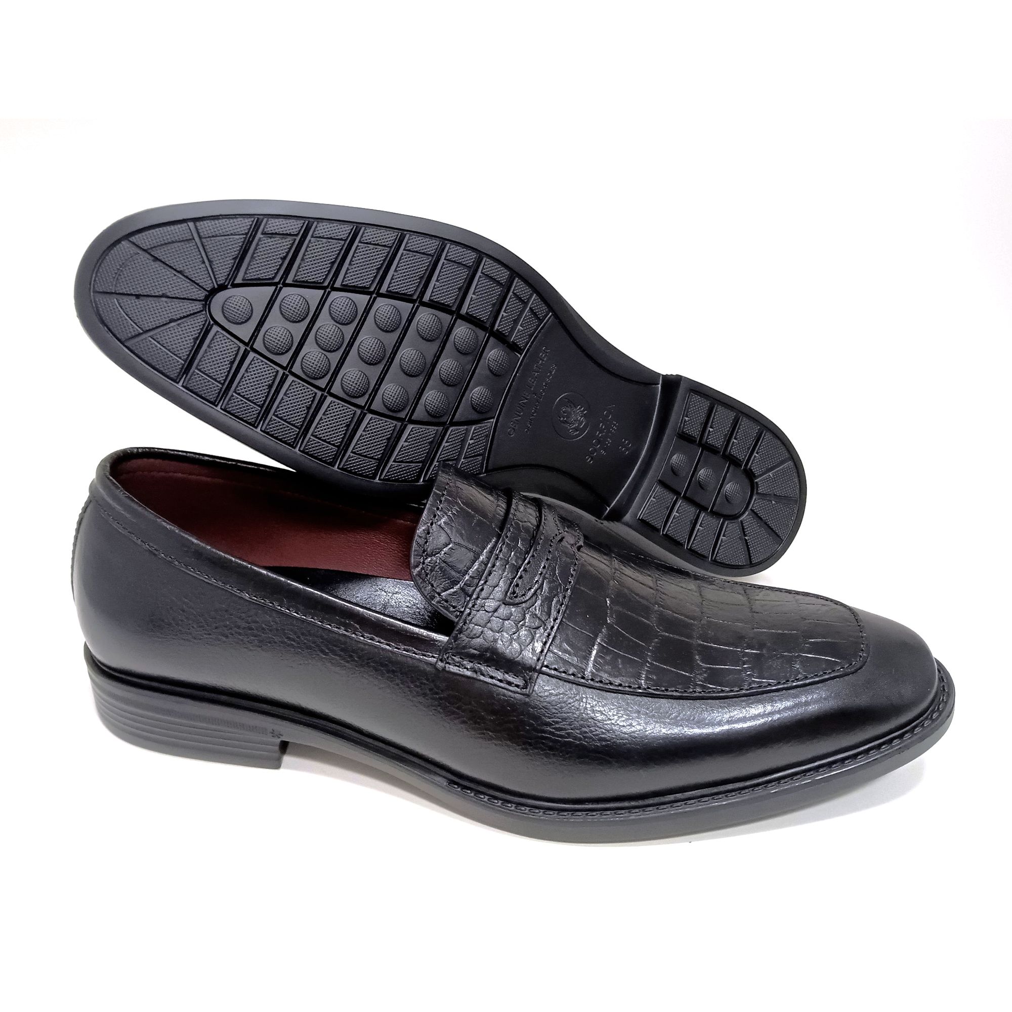 Giày Loafer Nam Đen 28ME.5