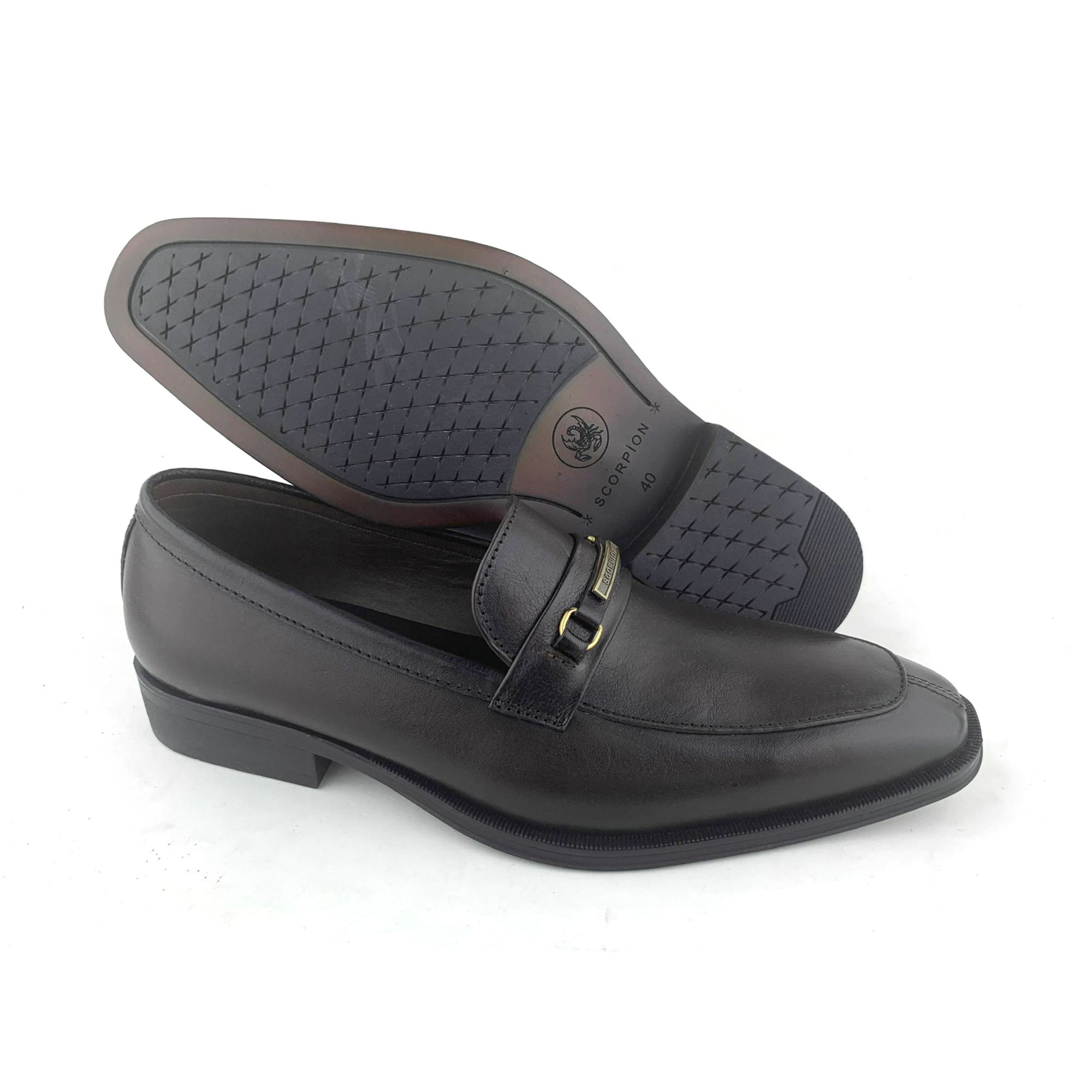 Giày Loafer Nam Nâu 28MN.15