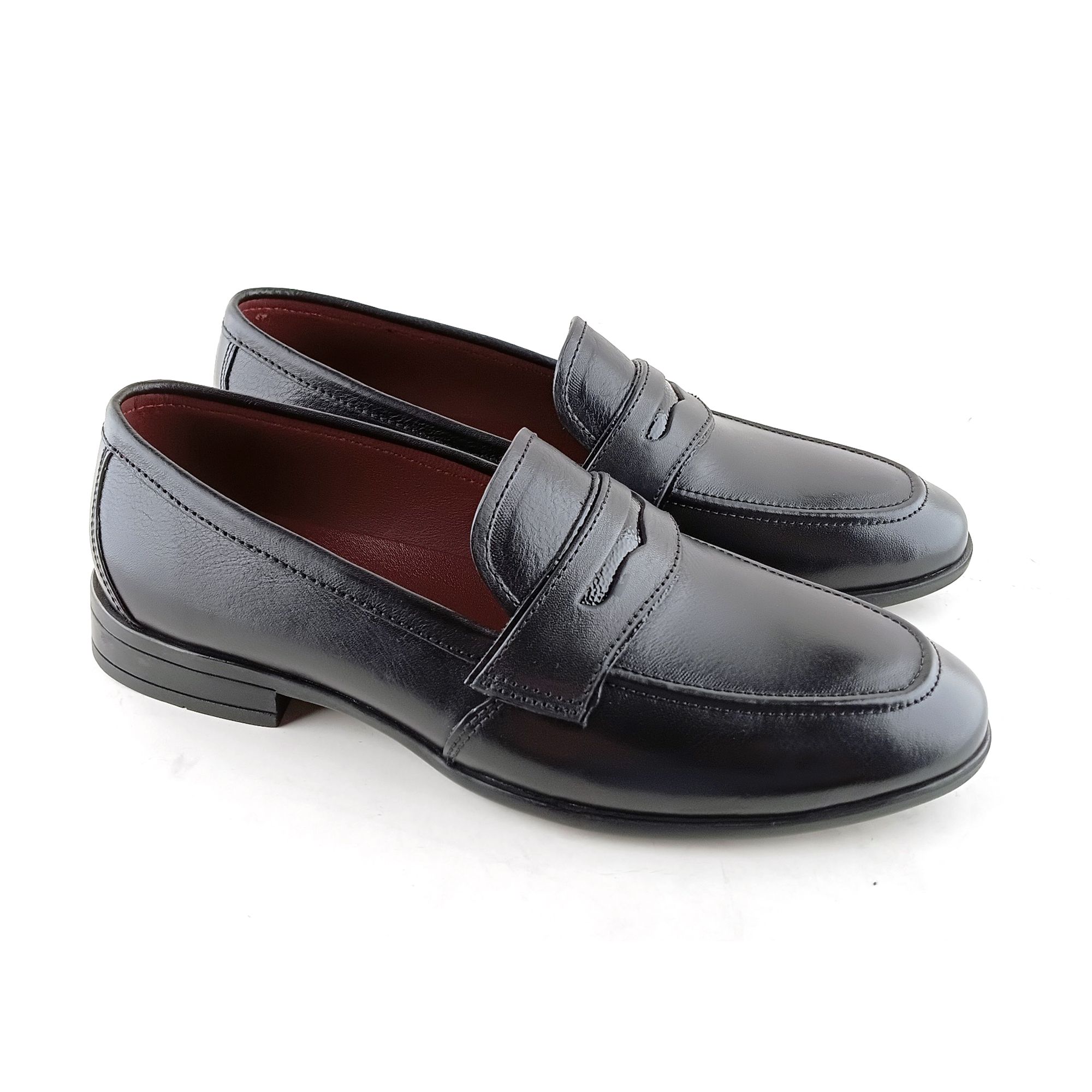 Giày Loafer Nam Đen 28T.1