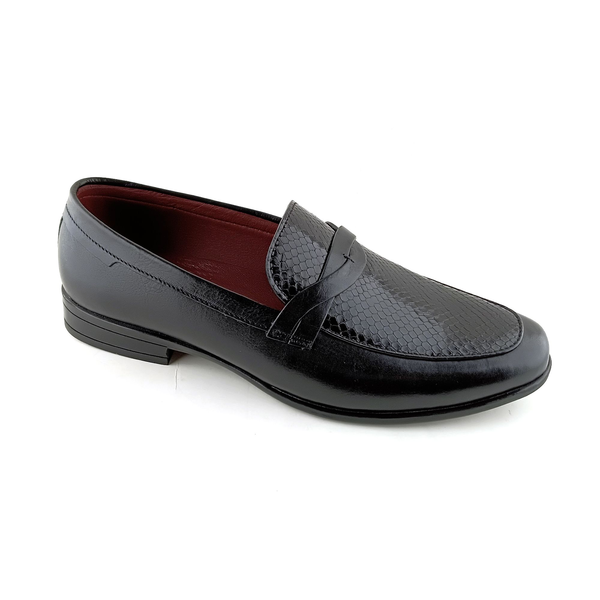 Giày Loafer Nam Đen 28T.3
