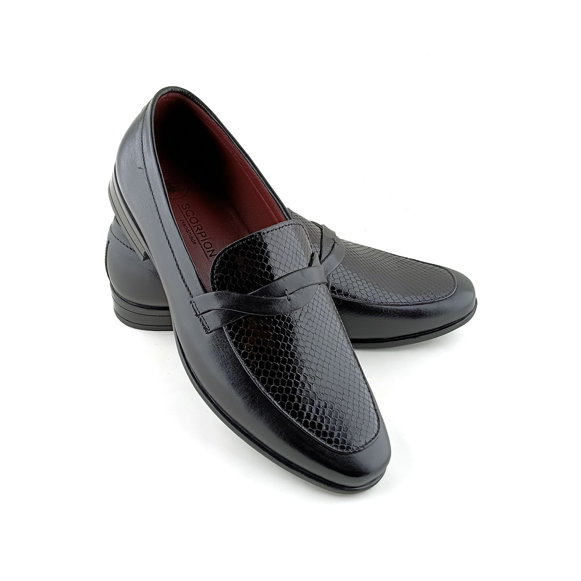 Giày Loafer Nam Đen 28T.3