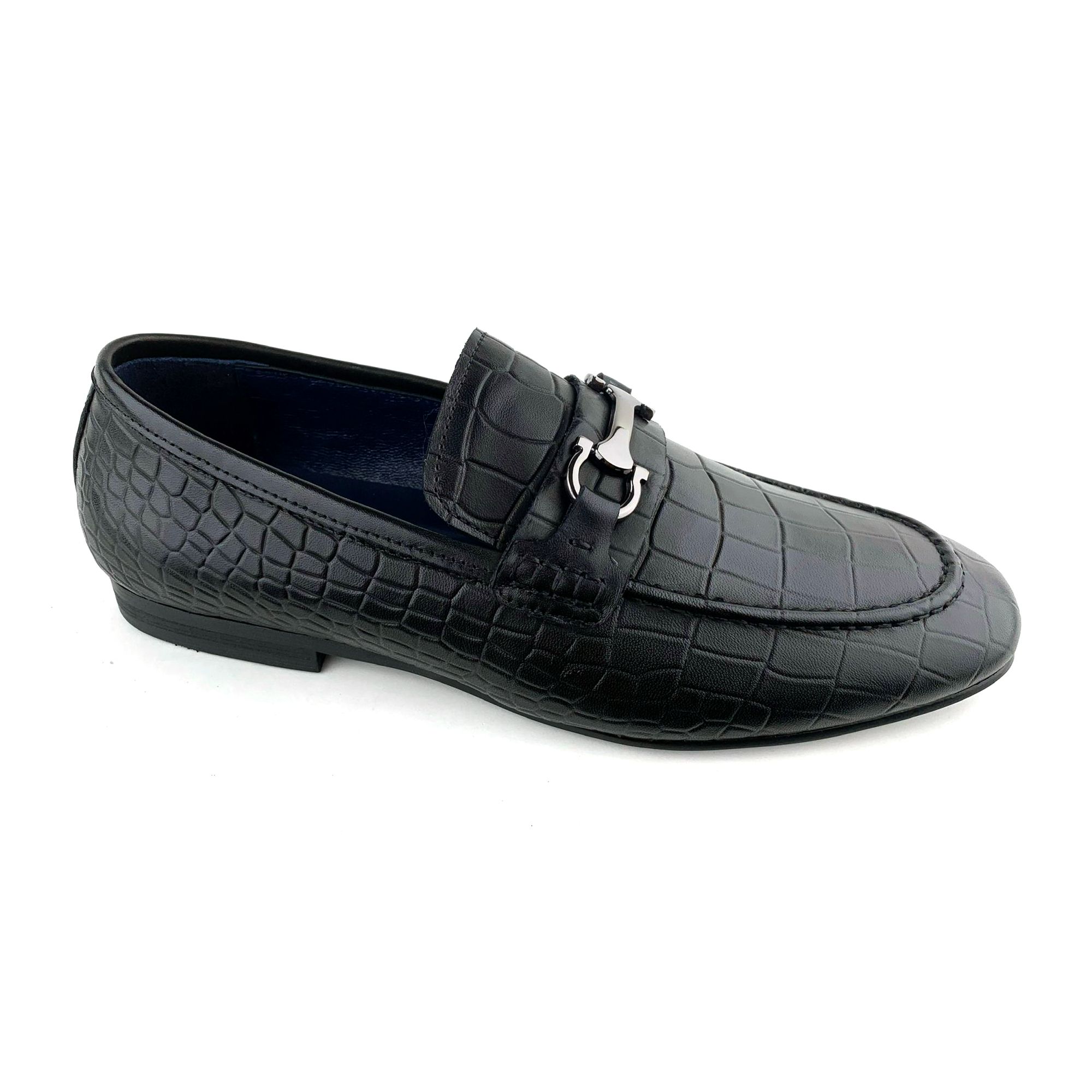 Giày Loafer Nam Đen 28VĐ.11