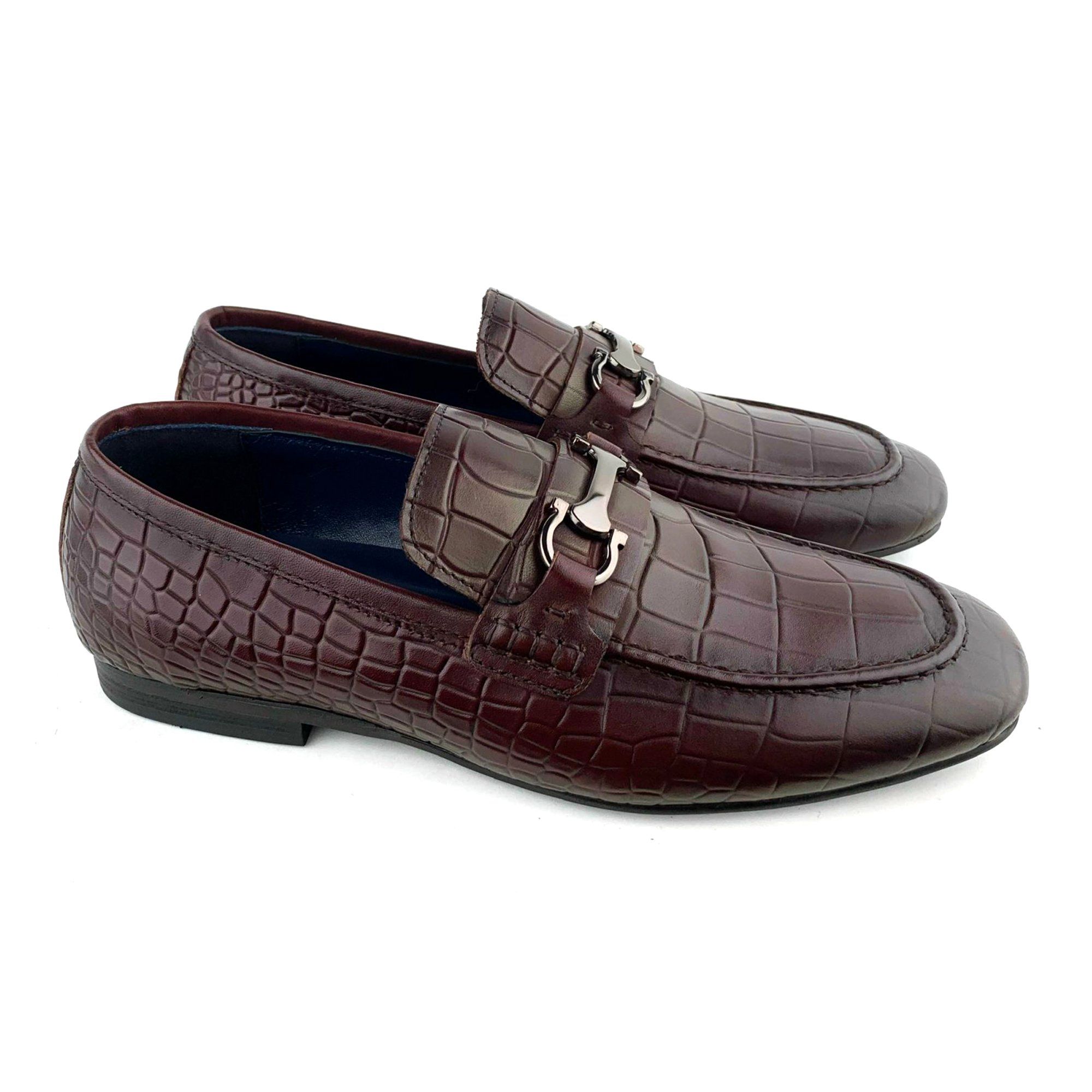 Giày Loafer Nam Nâu 28VN.10