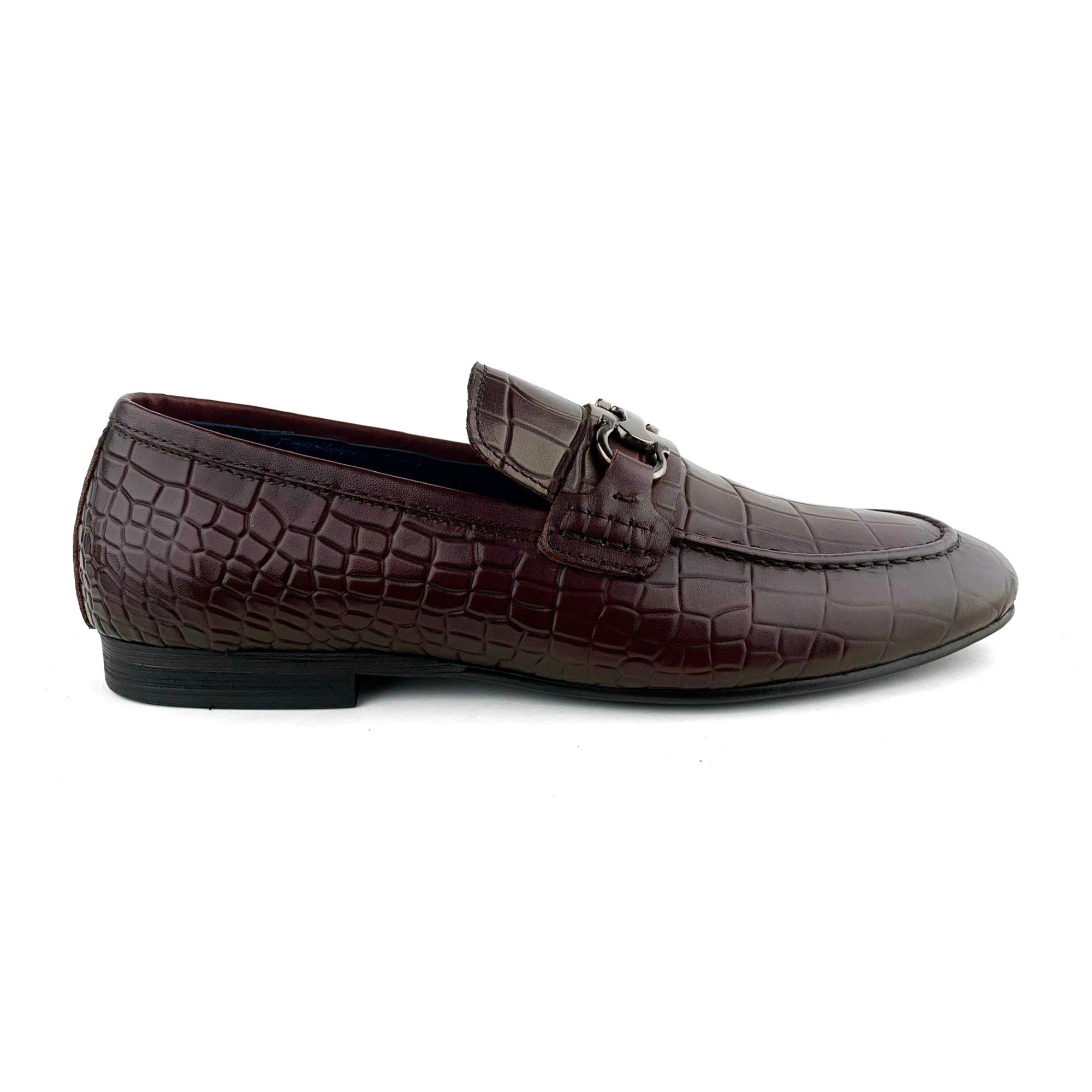 Giày Loafer Nam Nâu 28VN.10