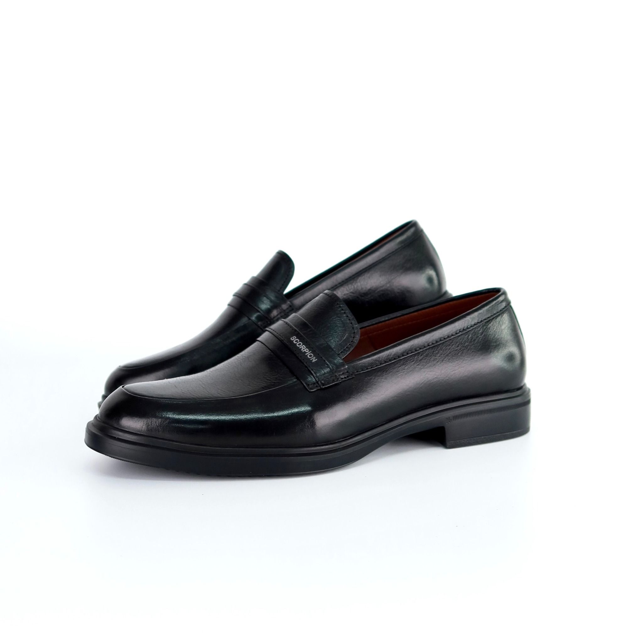 Giày Loafer Nam Đen 28MA.3