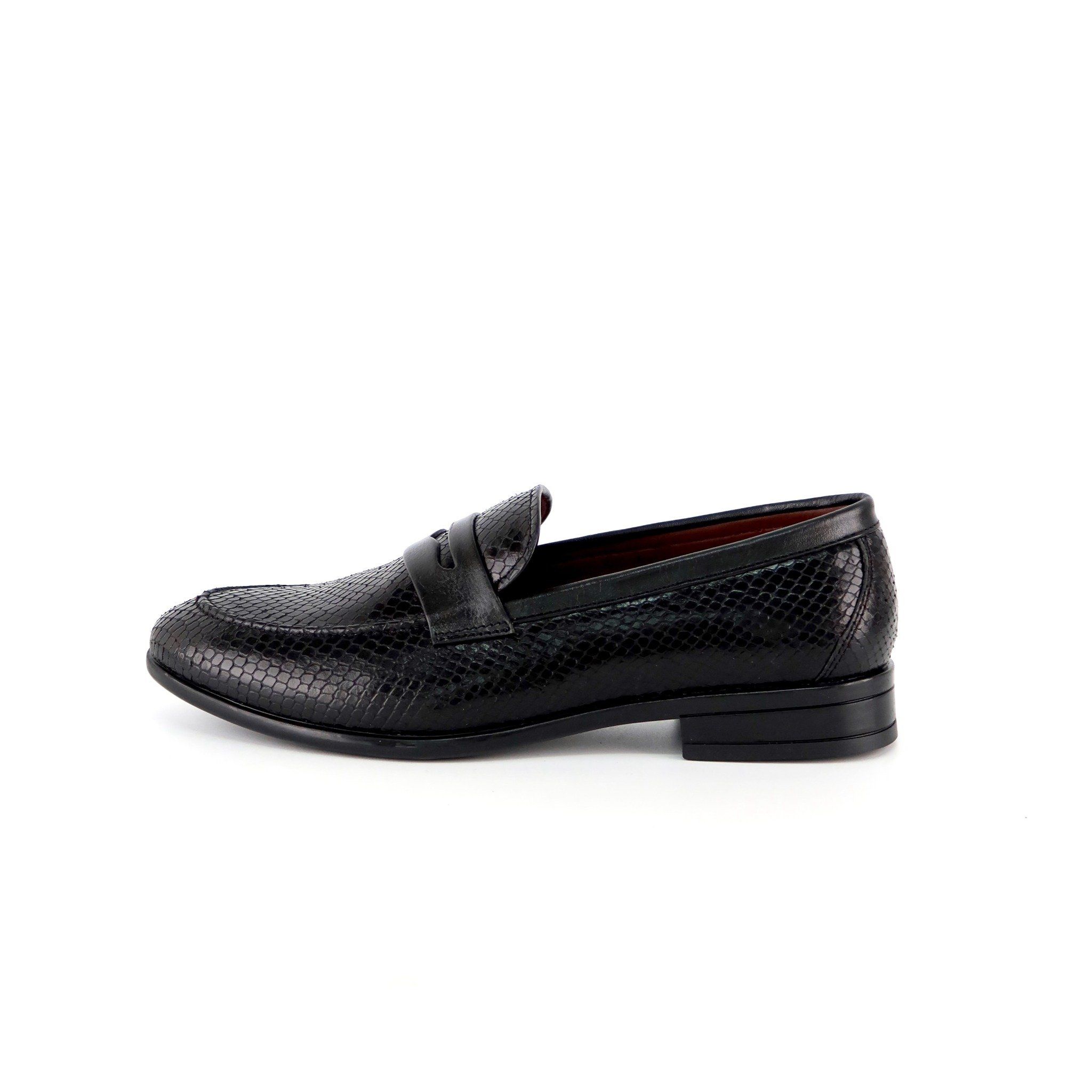 Giày Loafer Nam Đen 28T.6