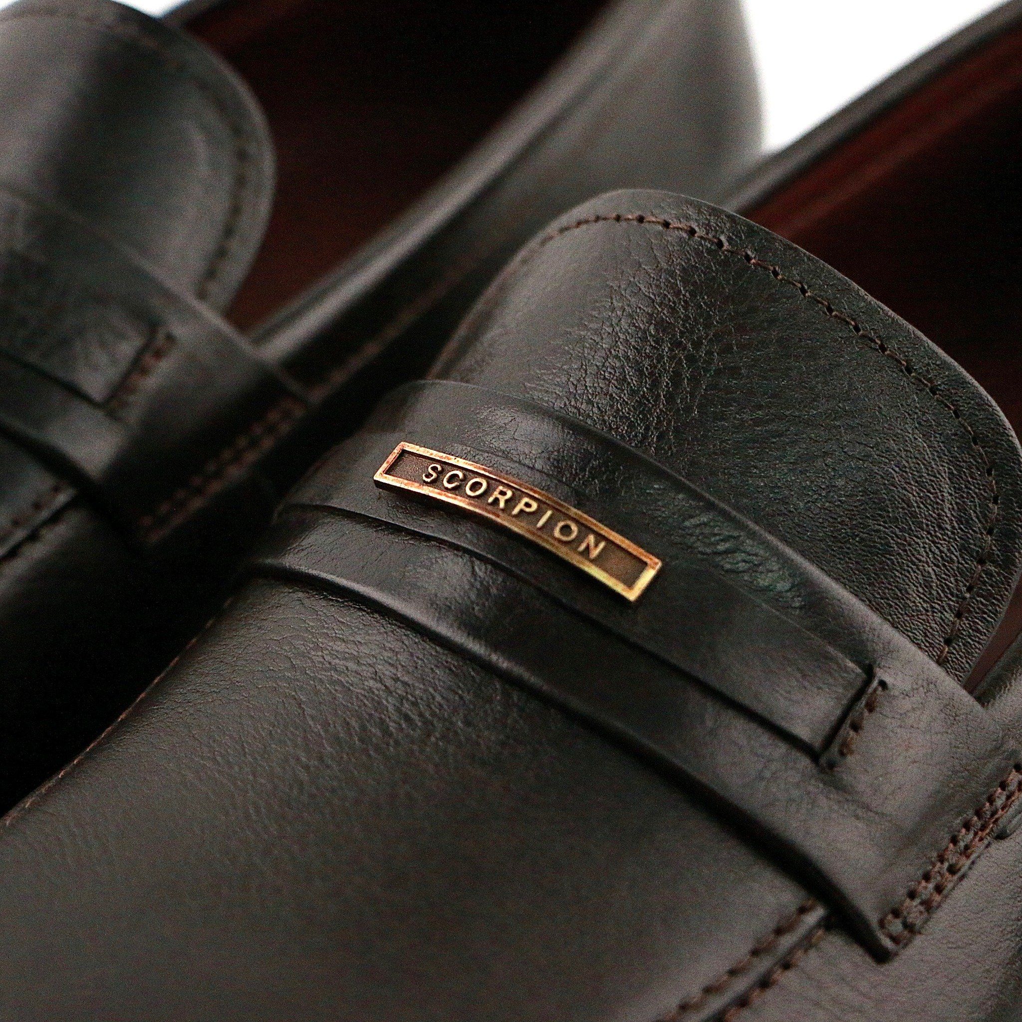 Giày Loafer Nam Nâu 28MC.12