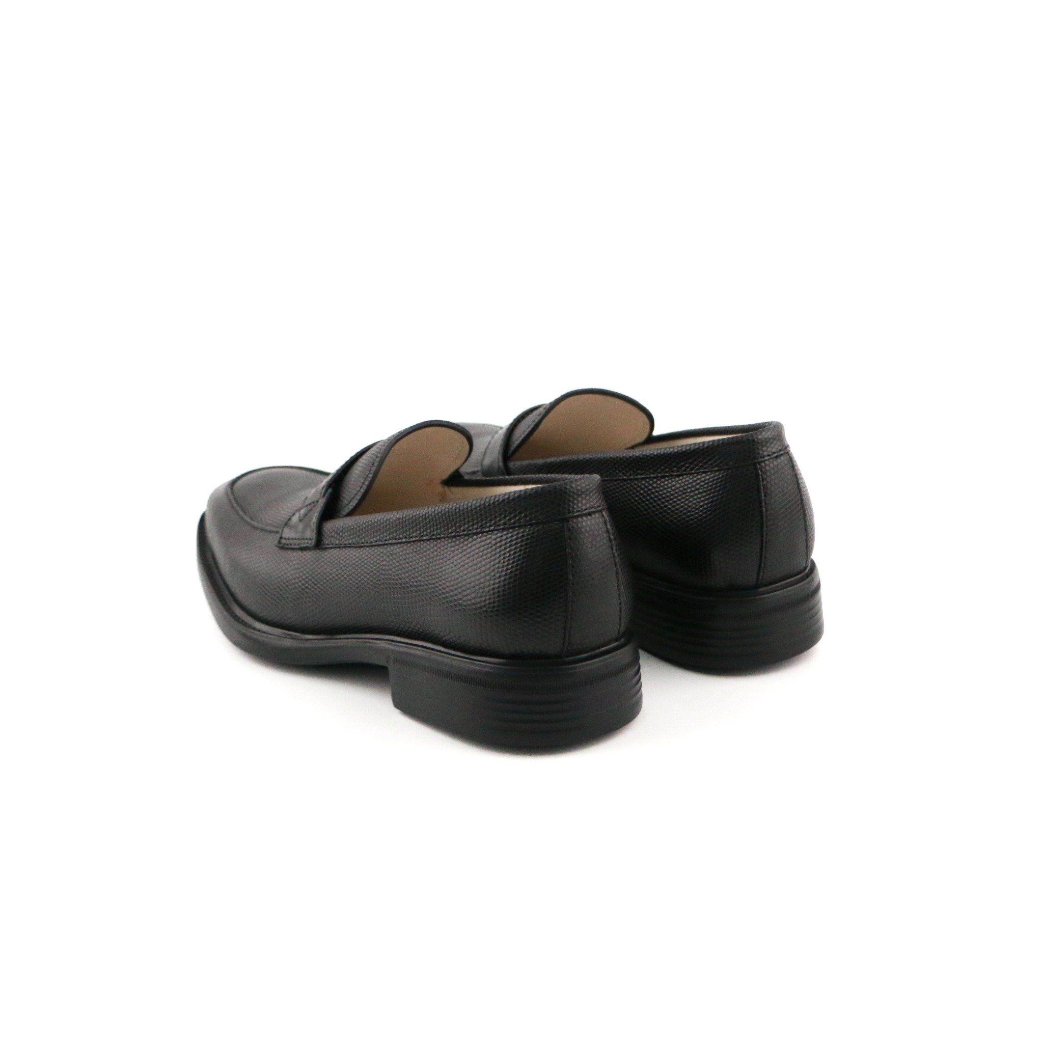 Giày Loafer Nam Đen 28MC.18