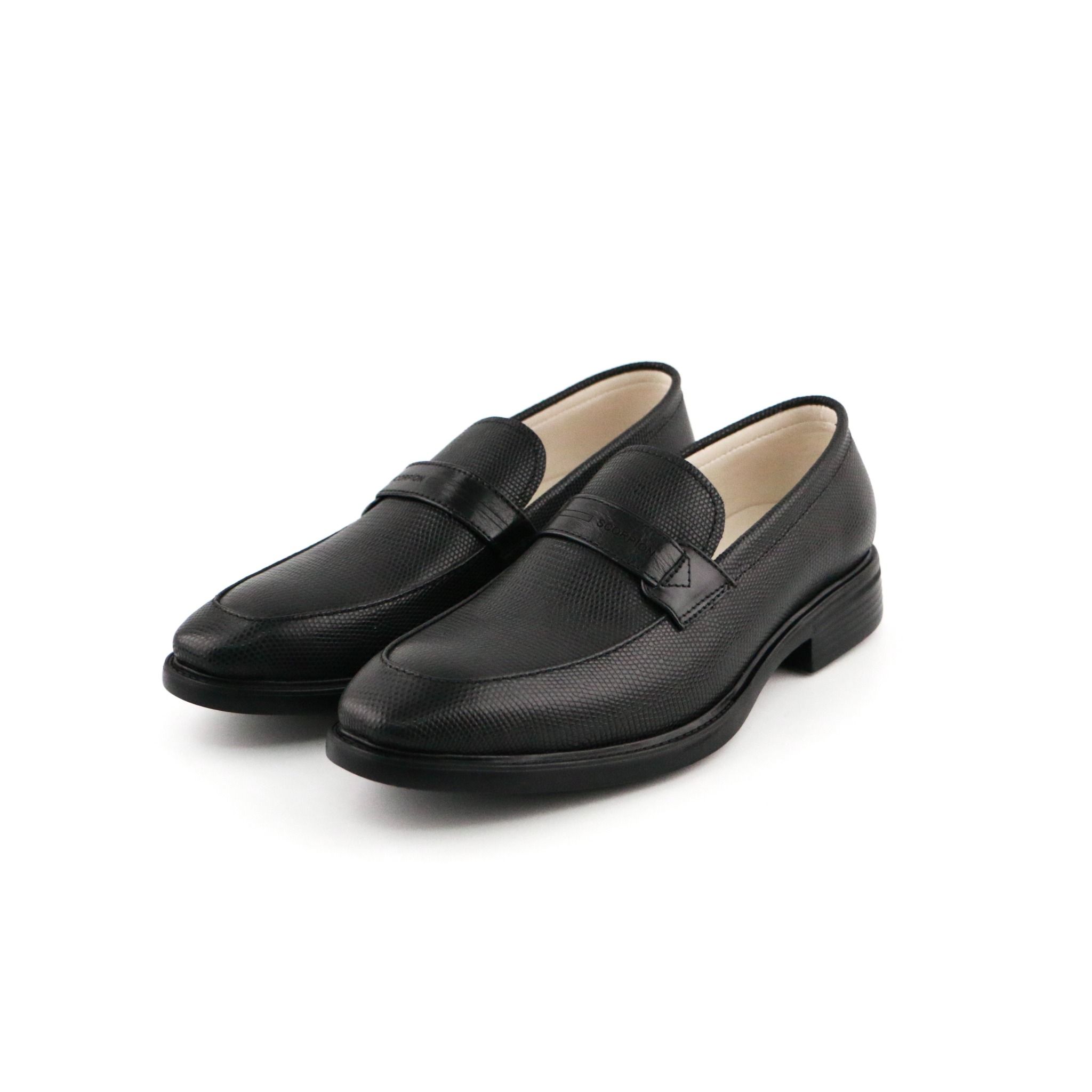 Giày Loafer Nam Đen 28MC.18