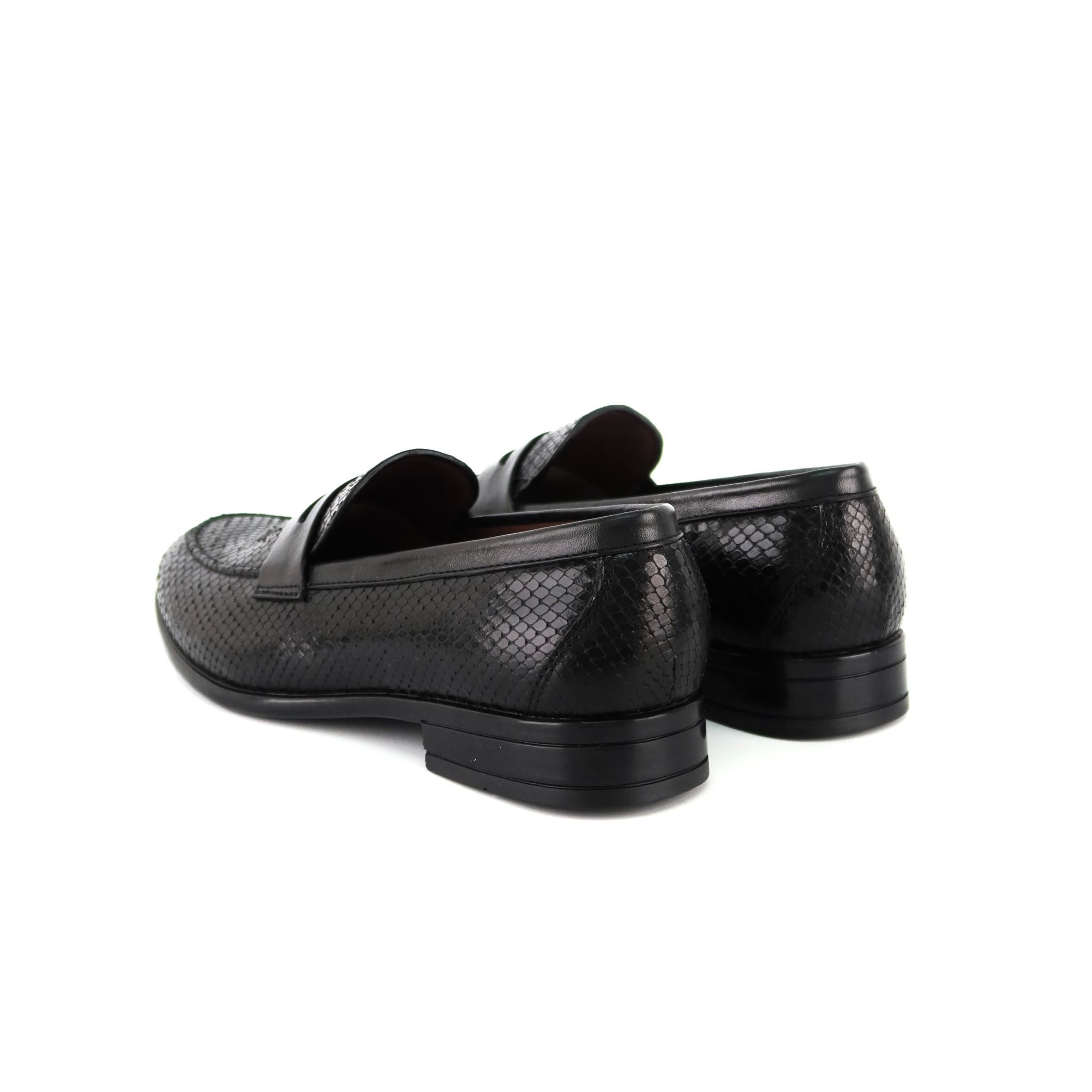 Giày Loafer Nam Đen 28T.6