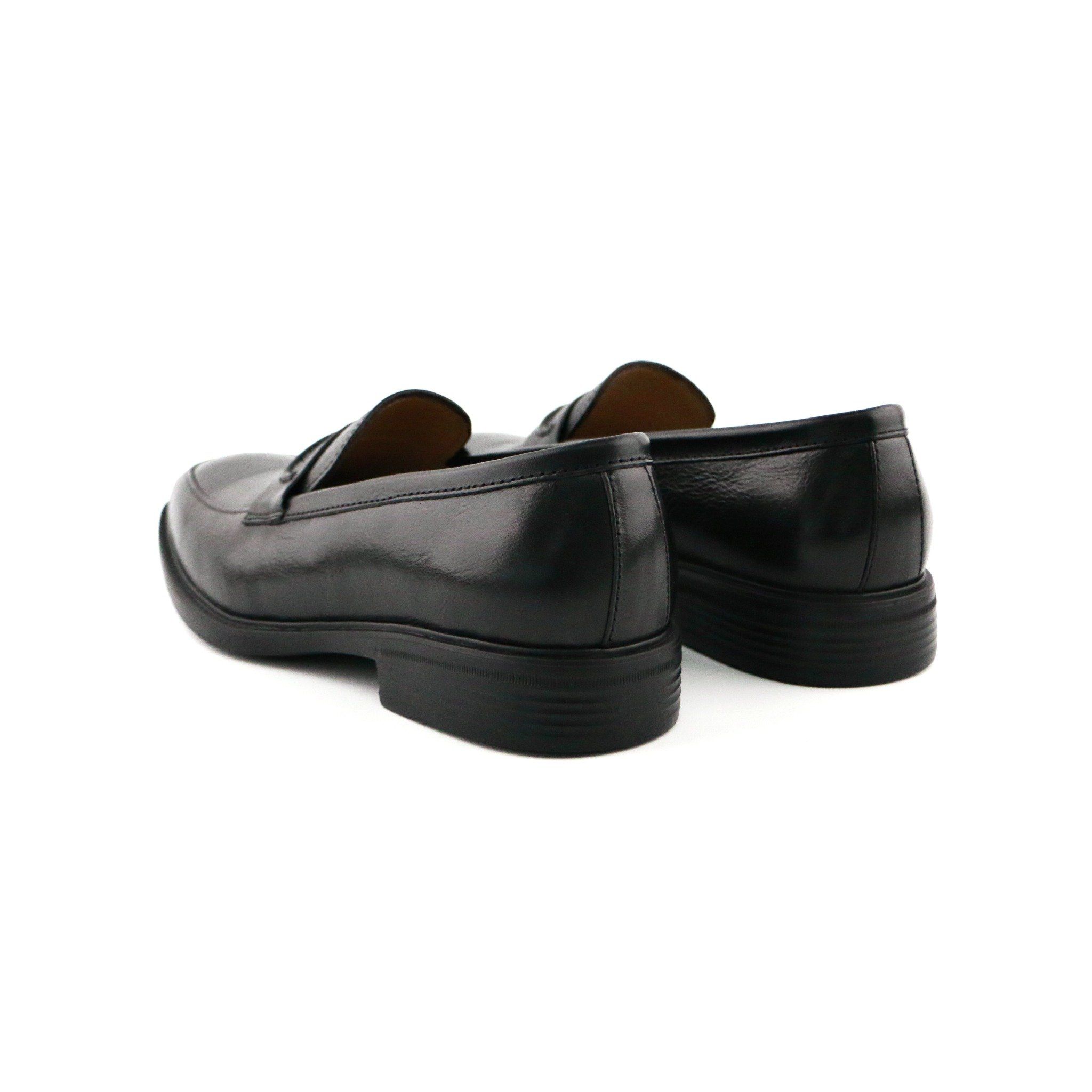 Giày Loafer Nam Đen 28MC.15