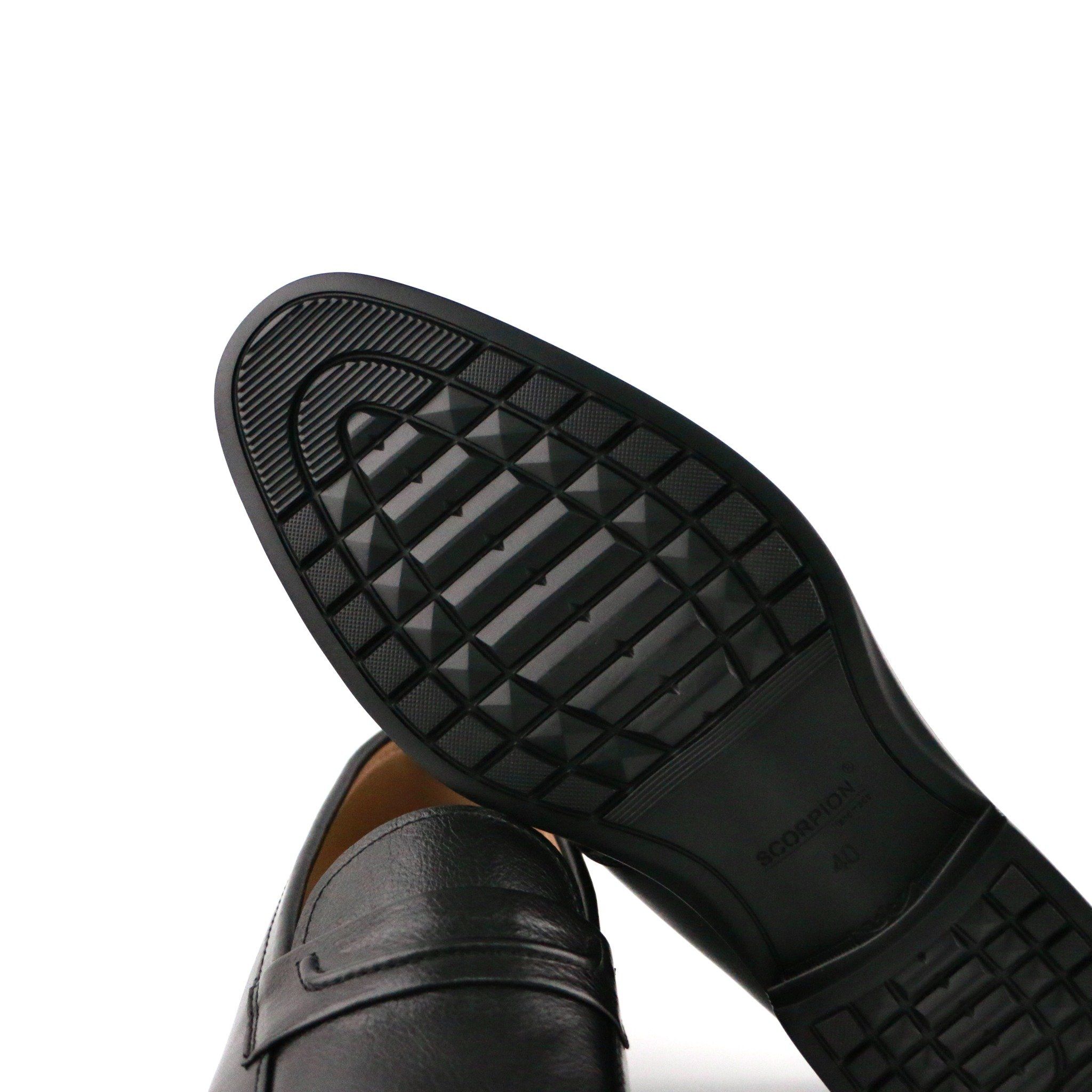 Giày Loafer Nam Đen 28MC.15