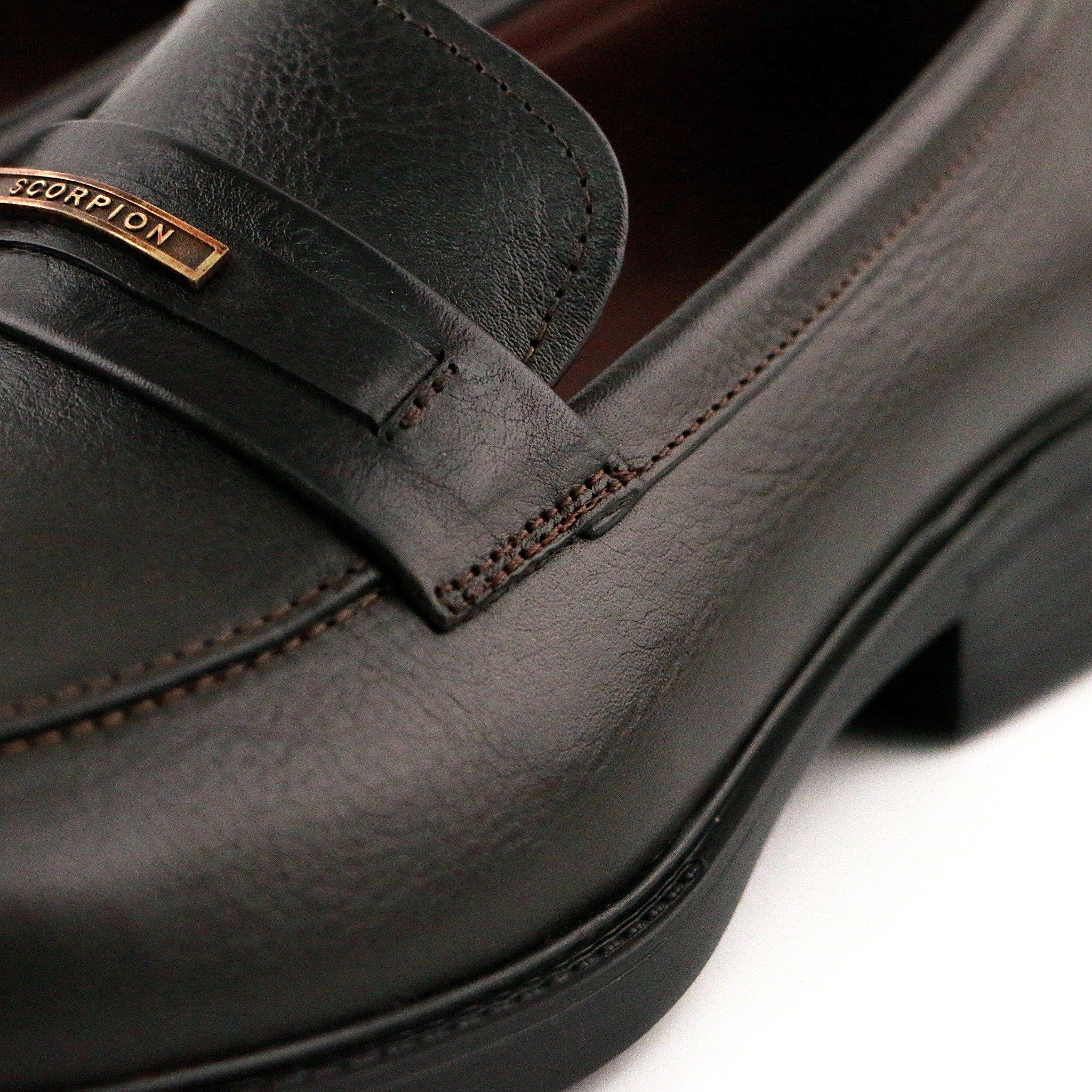 Giày Loafer Nam Nâu 28MC.12