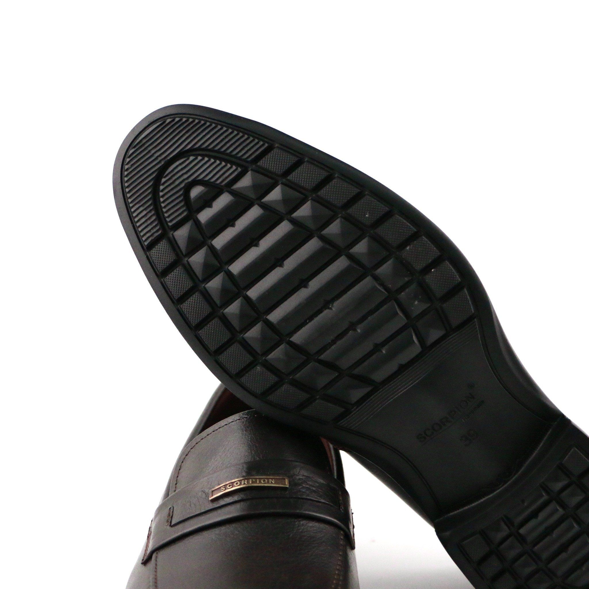 Giày Loafer Nam Nâu 28MC.12