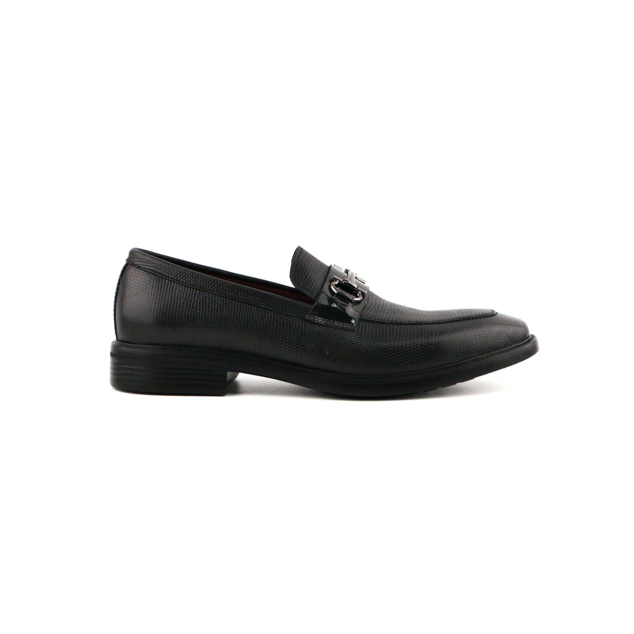 Giày Loafer Nam Đen 28MC.11