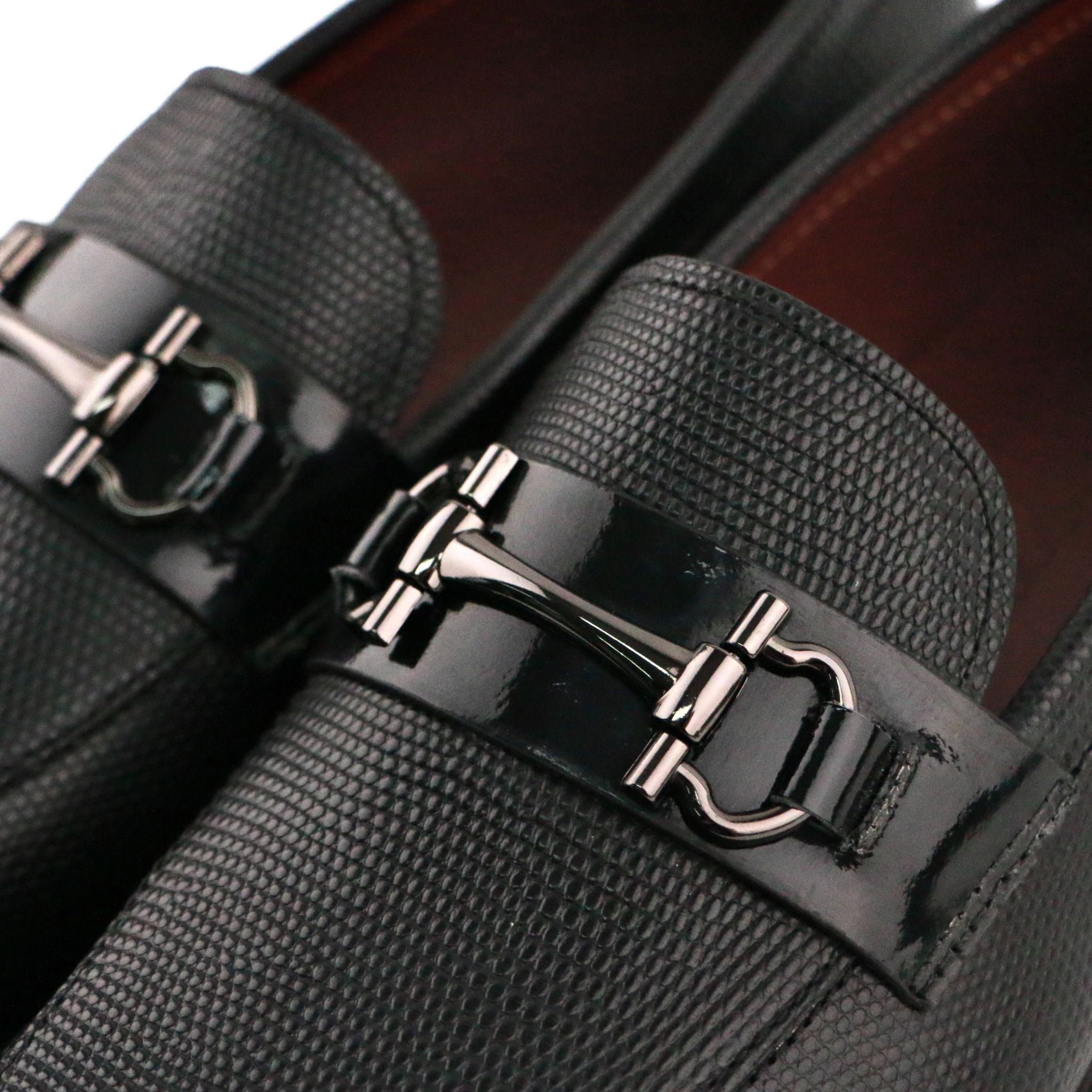 Giày Loafer Nam Đen 28MC.11