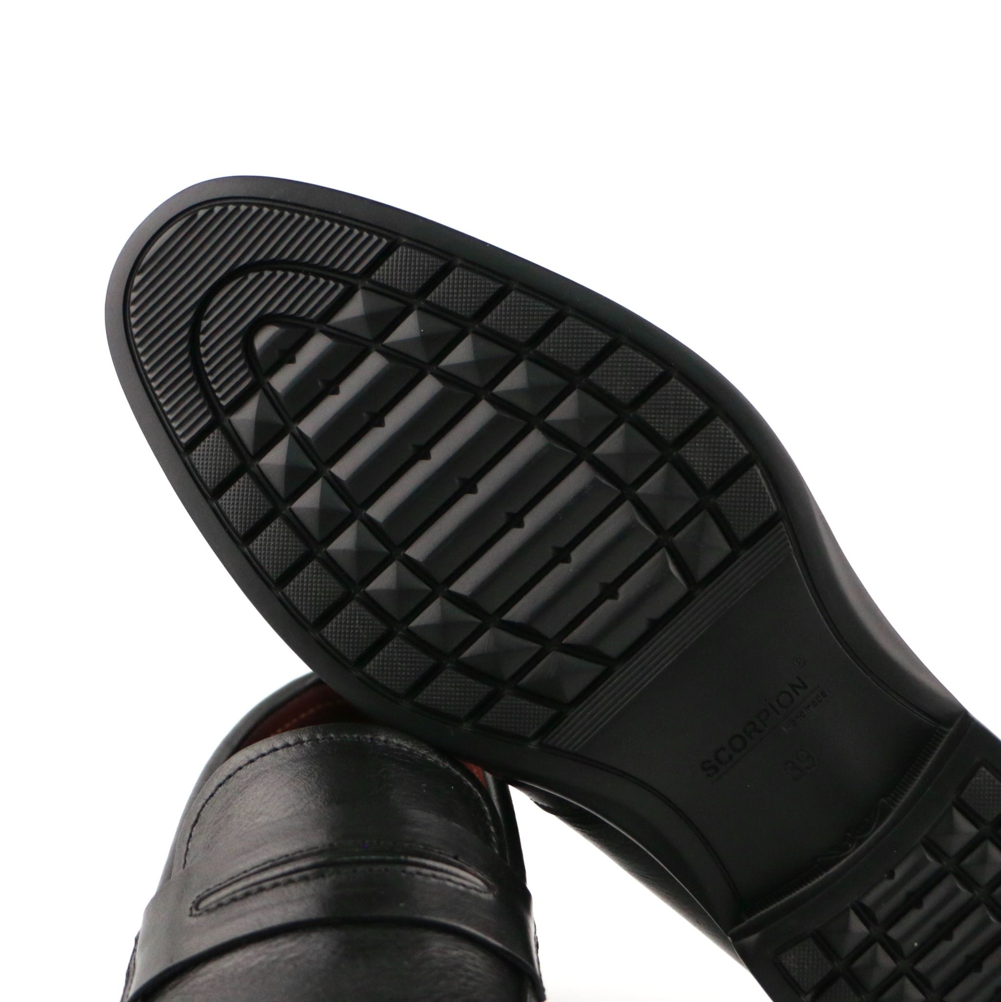 Giày Loafer Nam Đen 28MC.21
