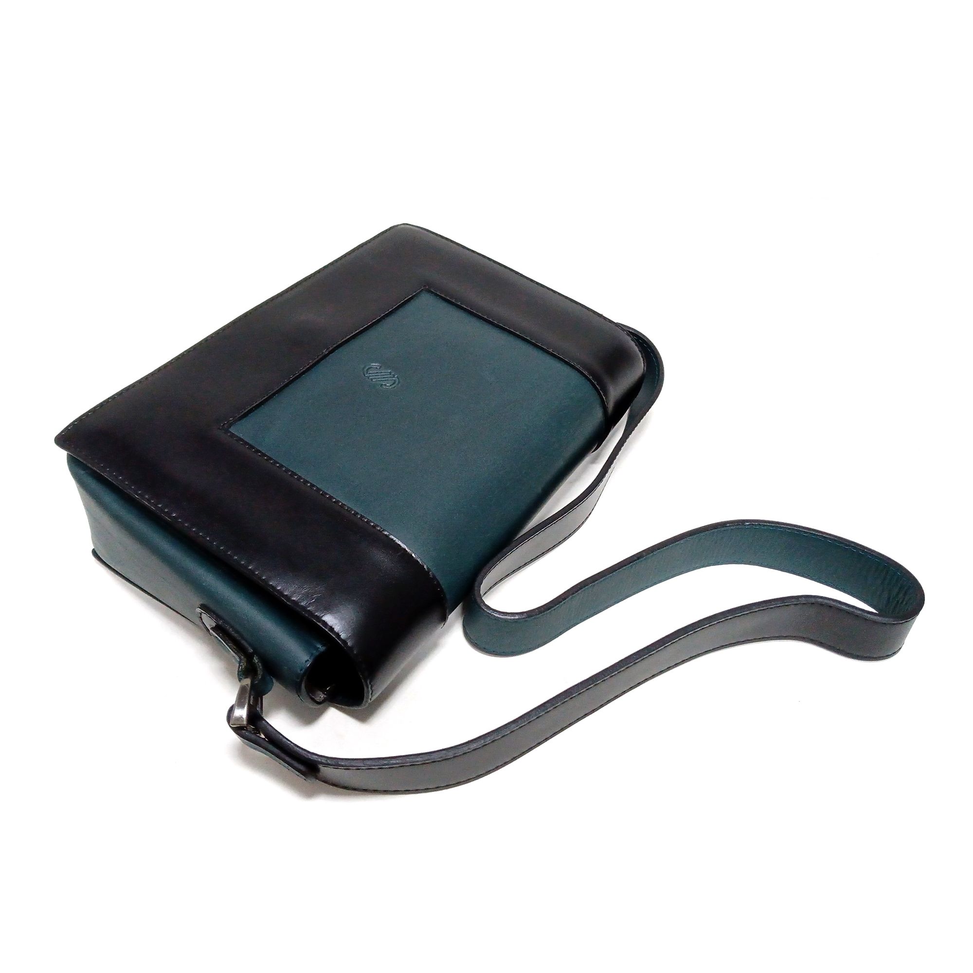 Túi Messenger Da Nữ Đen Xanh 926.149