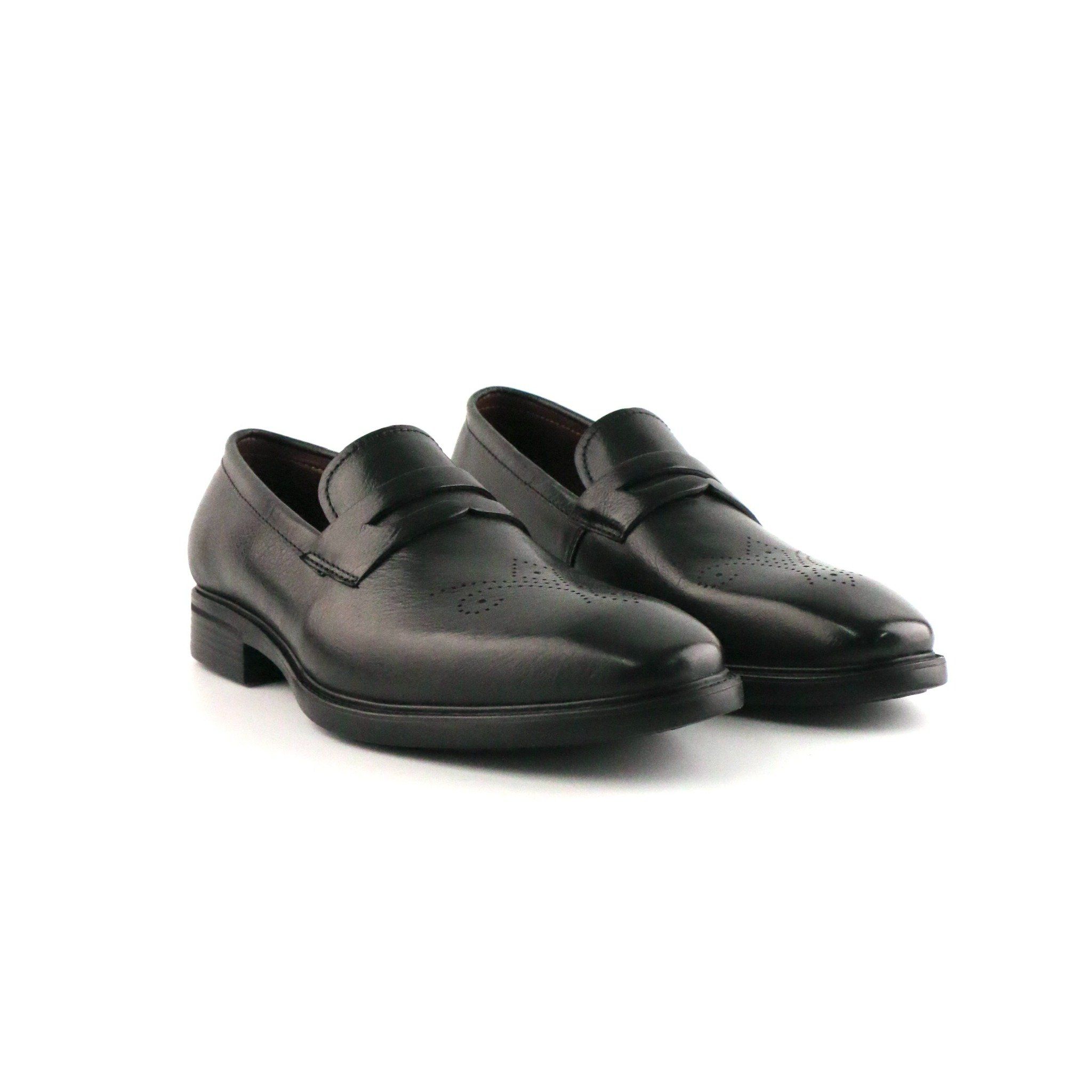 Giày Loafer Nam Đen 28MC.27