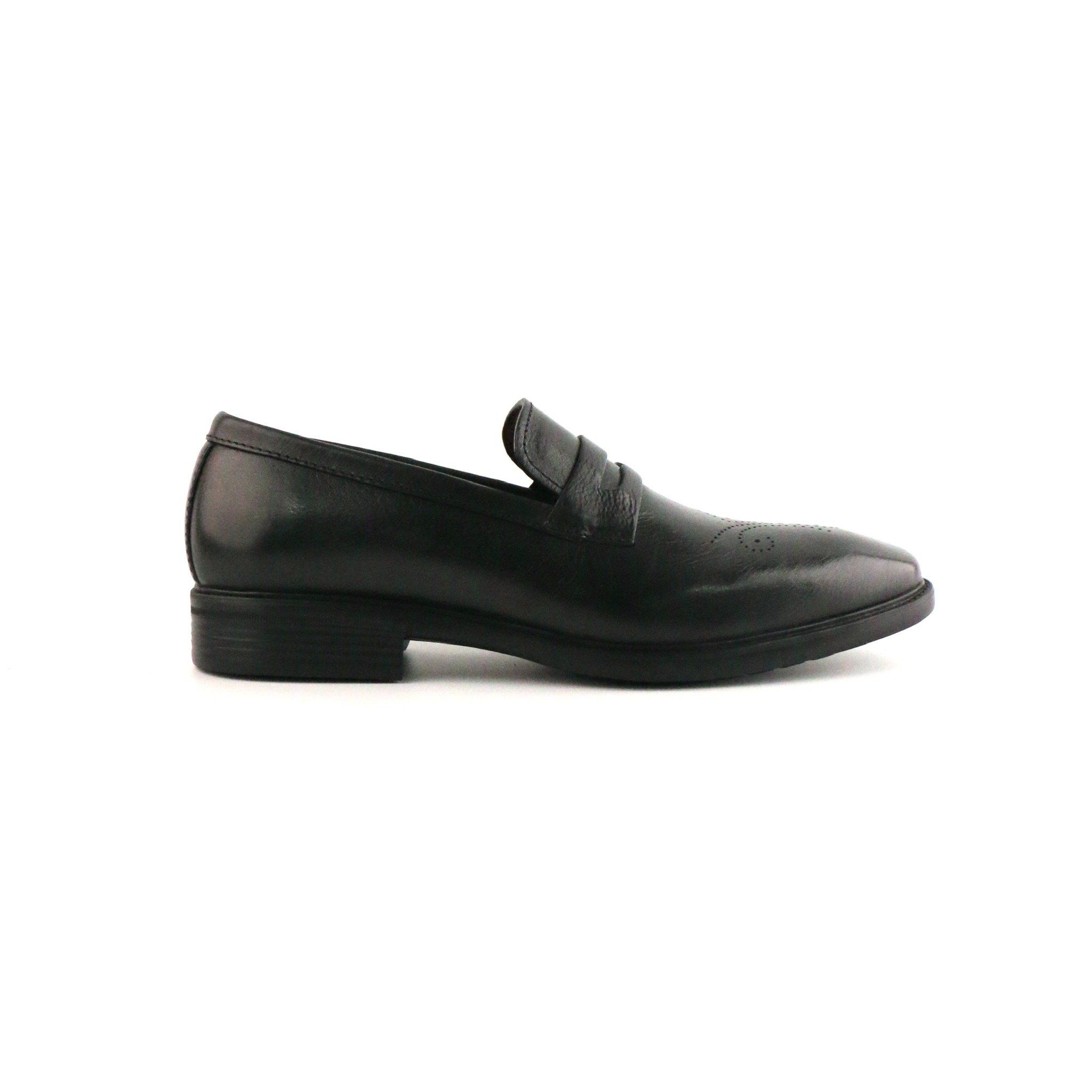 Giày Loafer Nam Đen 28MC.27