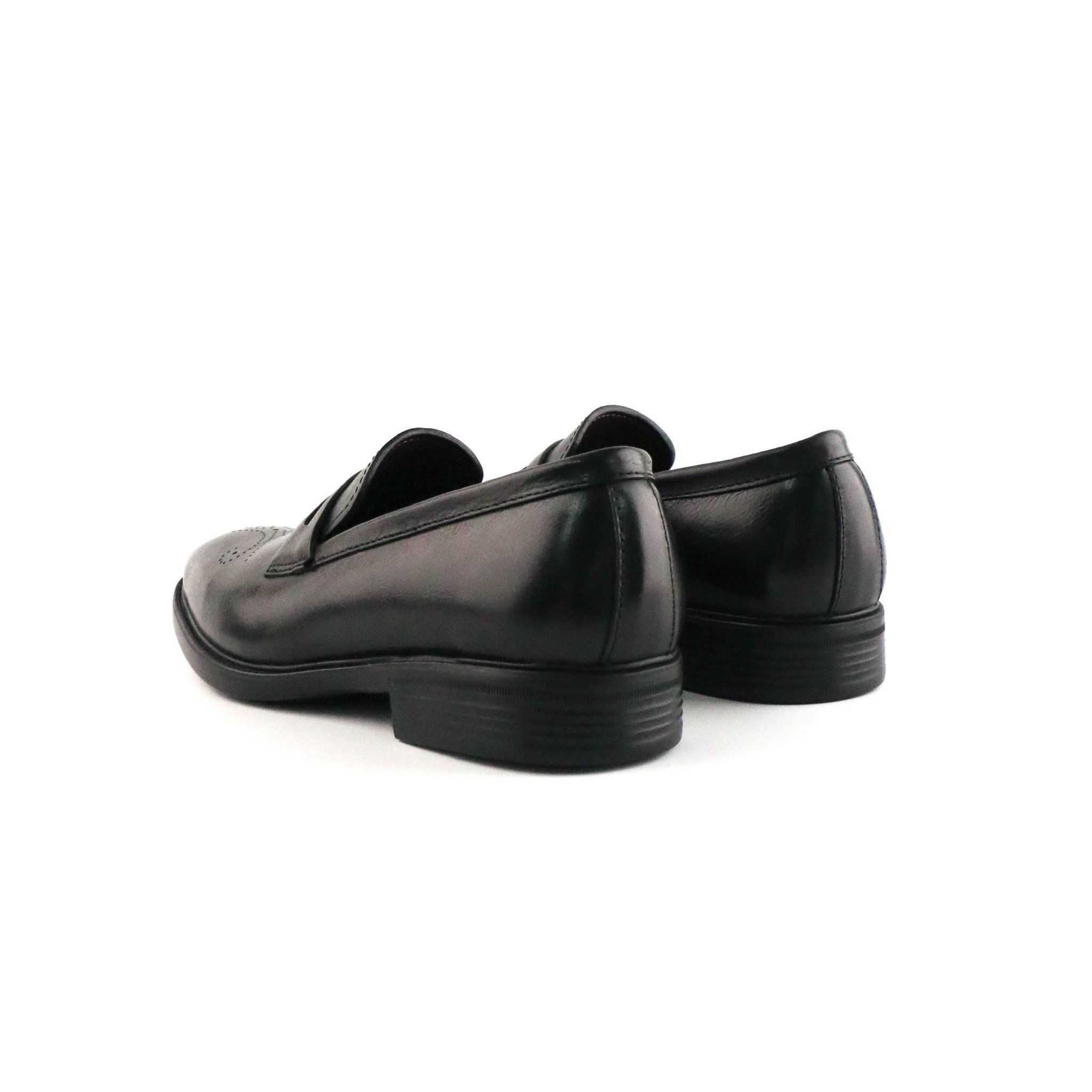 Giày Loafer Nam Đen 28MC.27