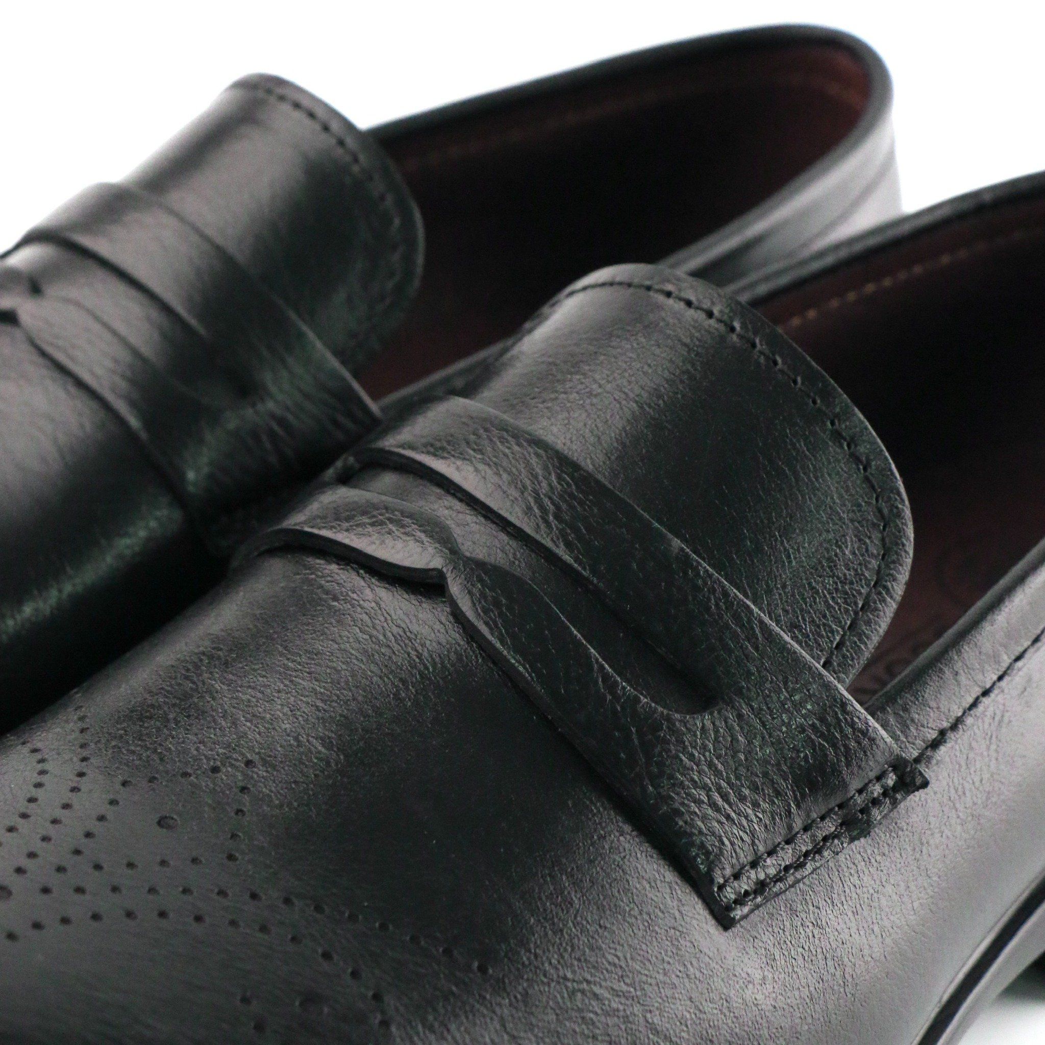 Giày Loafer Nam Đen 28MC.27