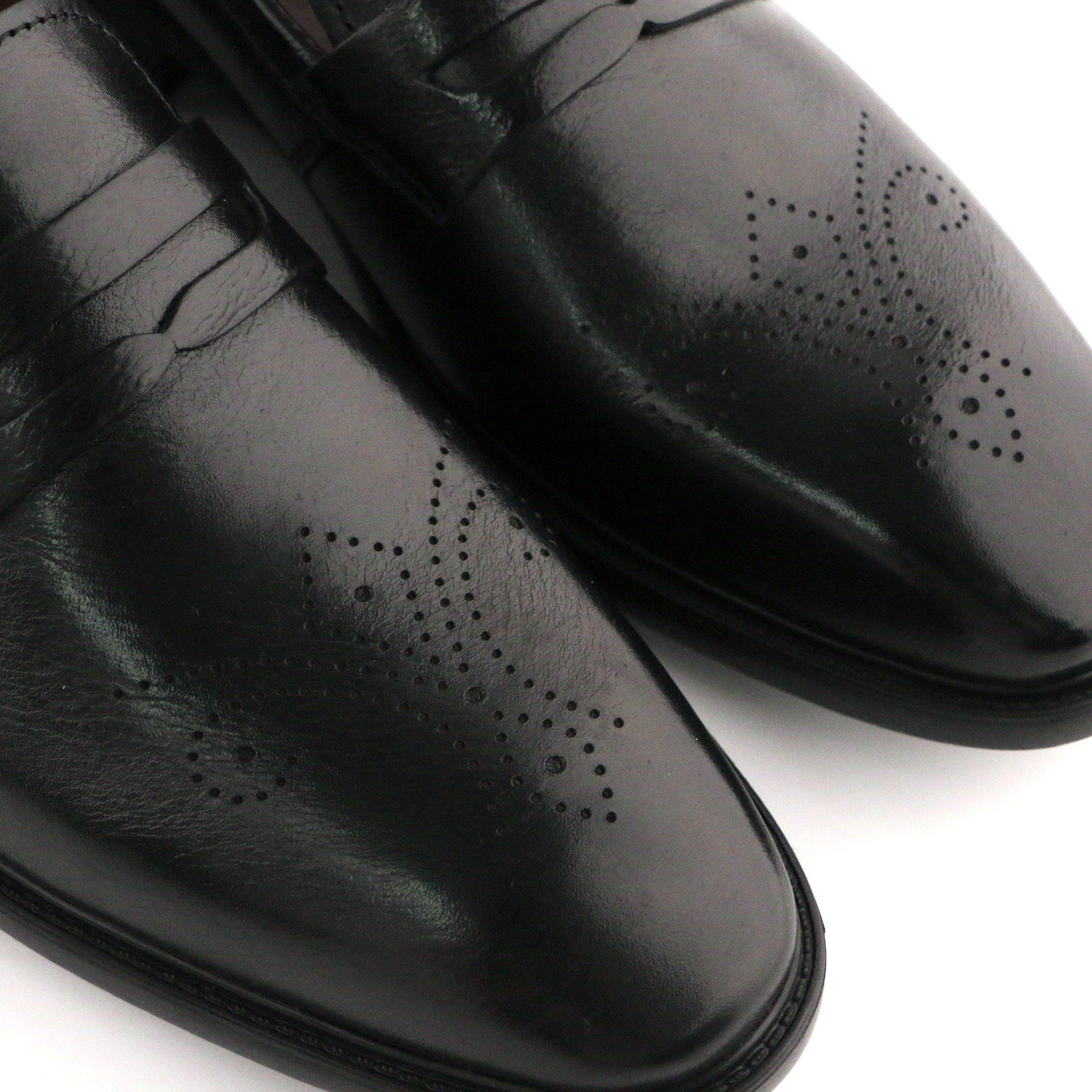 Giày Loafer Nam Đen 28MC.27