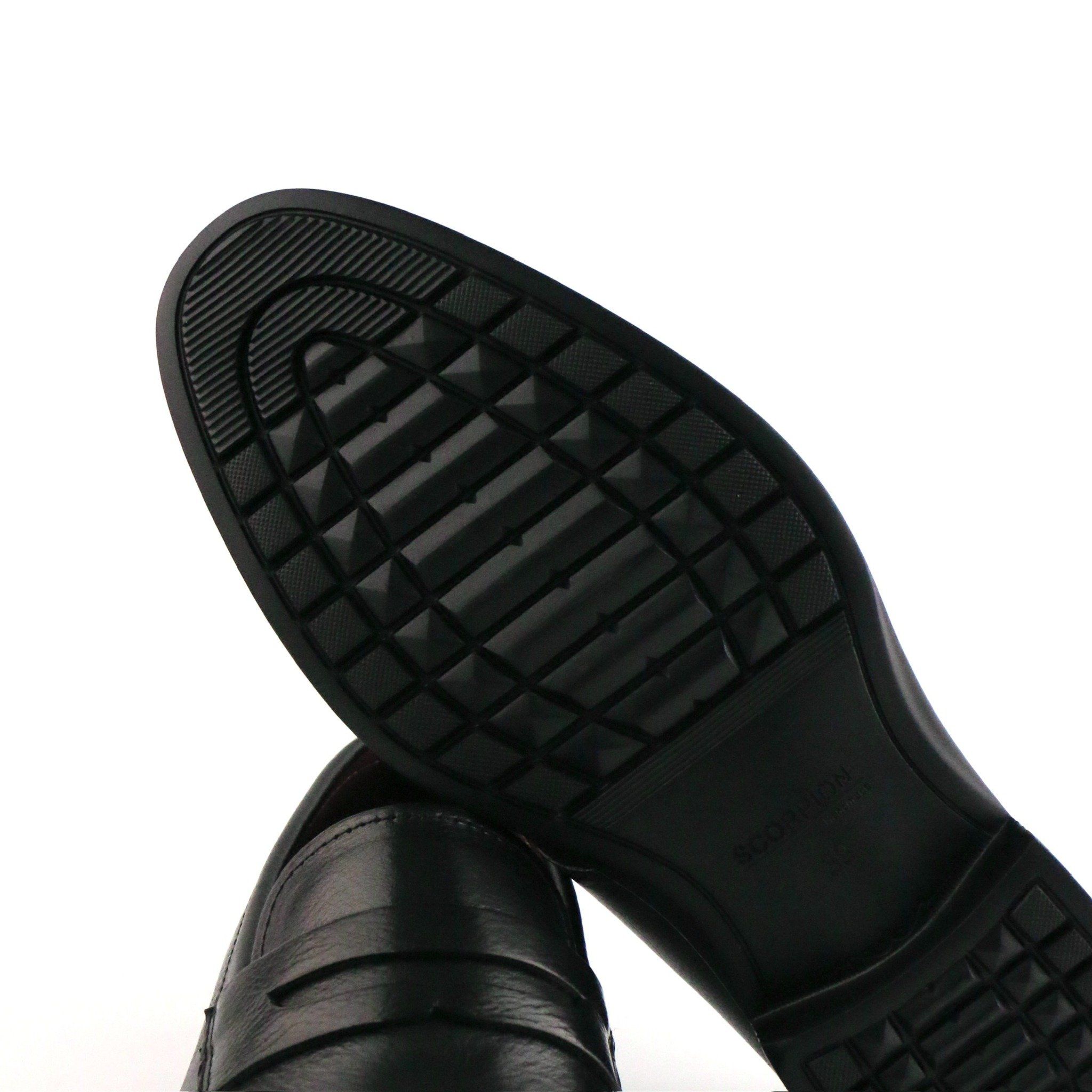 Giày Loafer Nam Đen 28MC.27